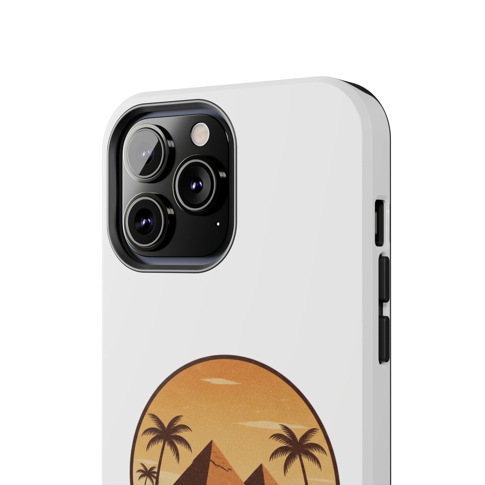 Cairo Pyramids Tough Phone Case — Vintage Egypt Travel iPhone/Android Protective Cover