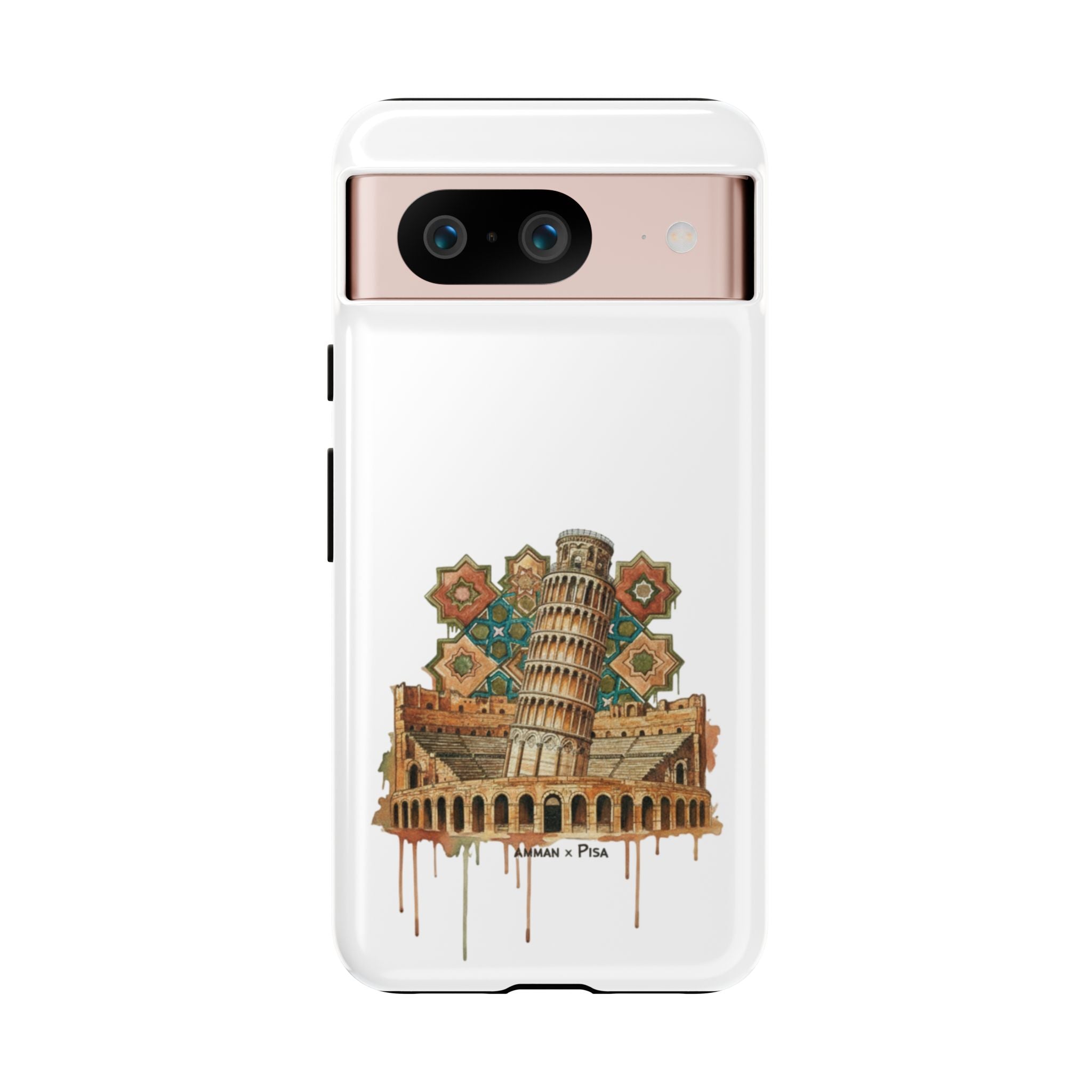Leaning Tower Tough Phone Case — Vintage Pisa Travel Design