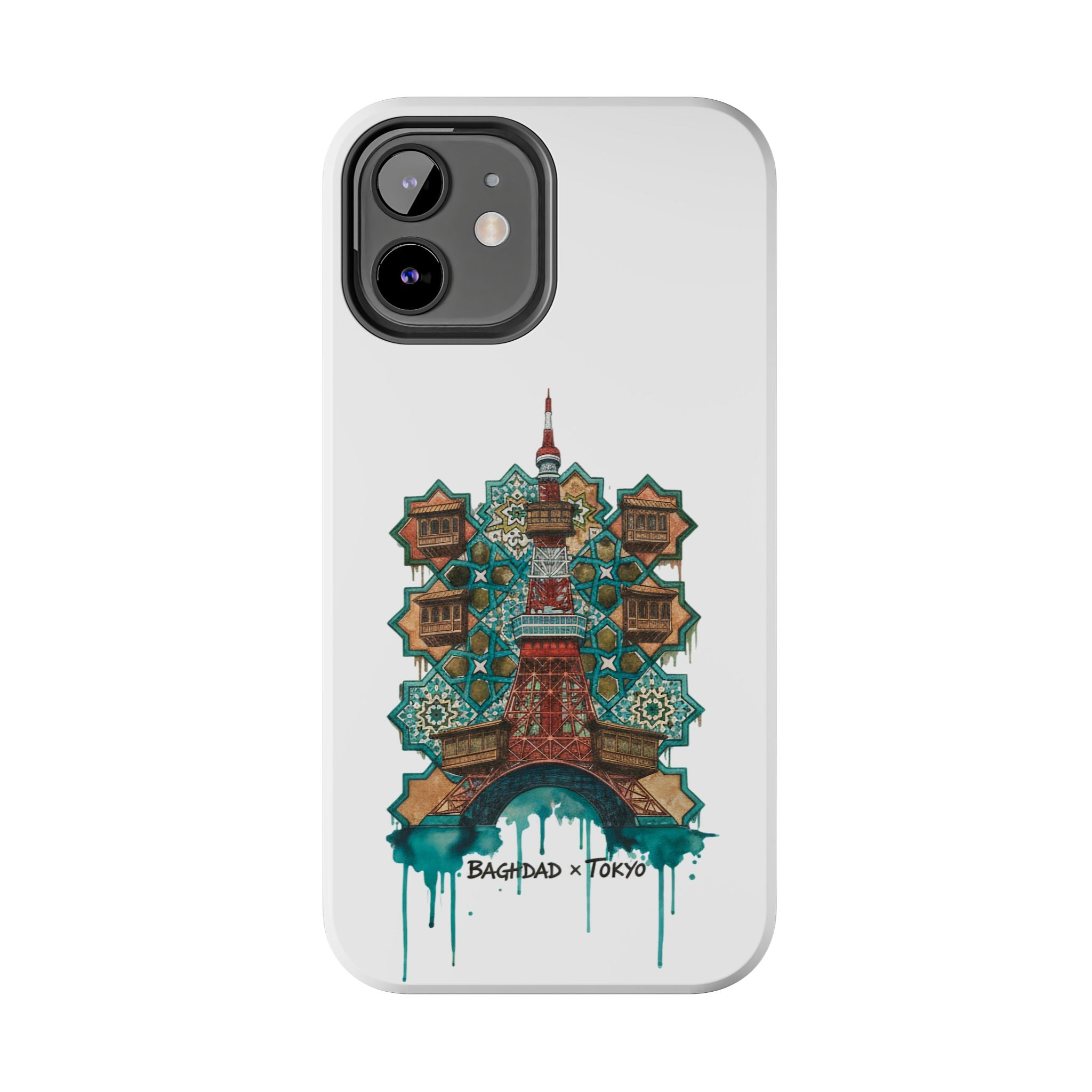 Tough Phone Case — Baghdad x Tokyo Fusion Artwork