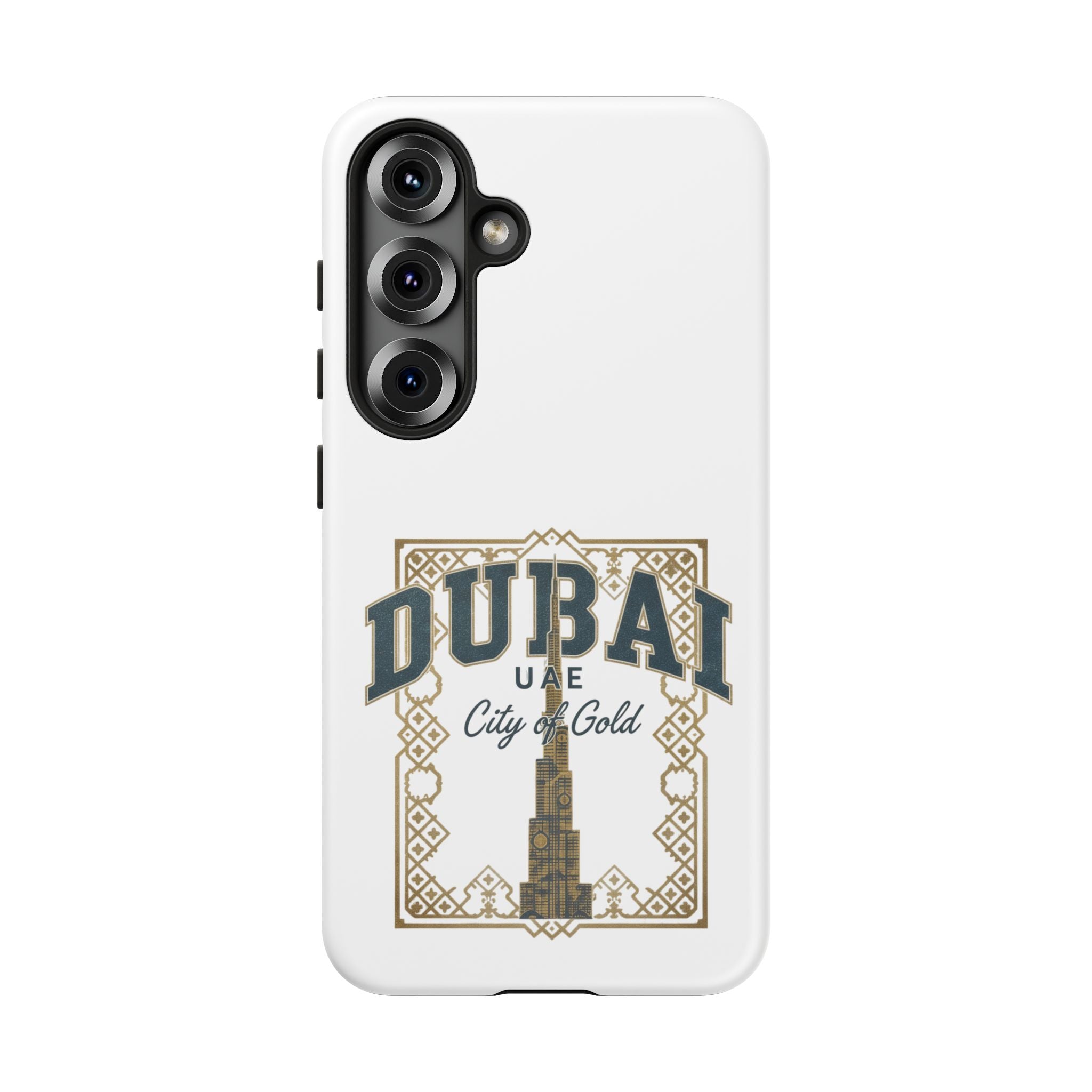 Dubai City of Gold Tough Phone Case — Protective Travel Phone Cover