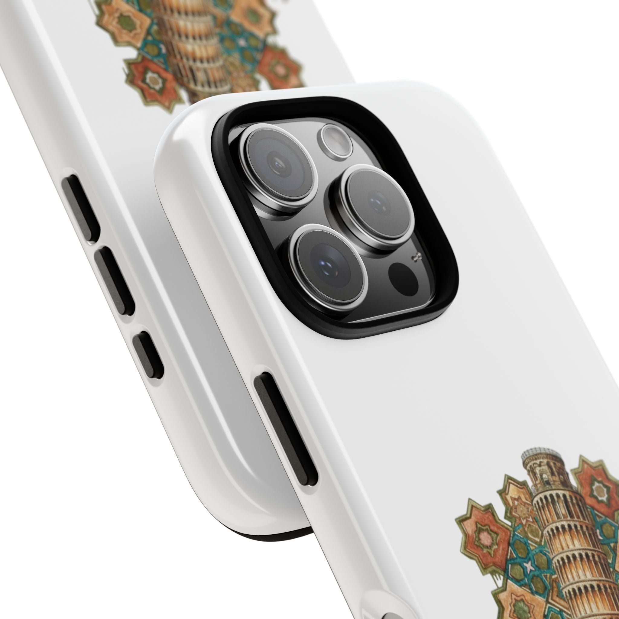 Leaning Tower Tough Phone Case — Vintage Pisa Travel Design