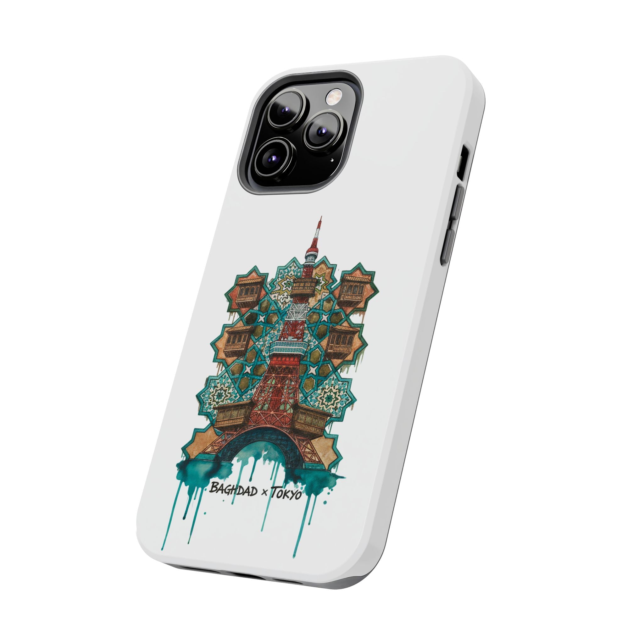 Tough Phone Case — Baghdad x Tokyo Fusion Artwork