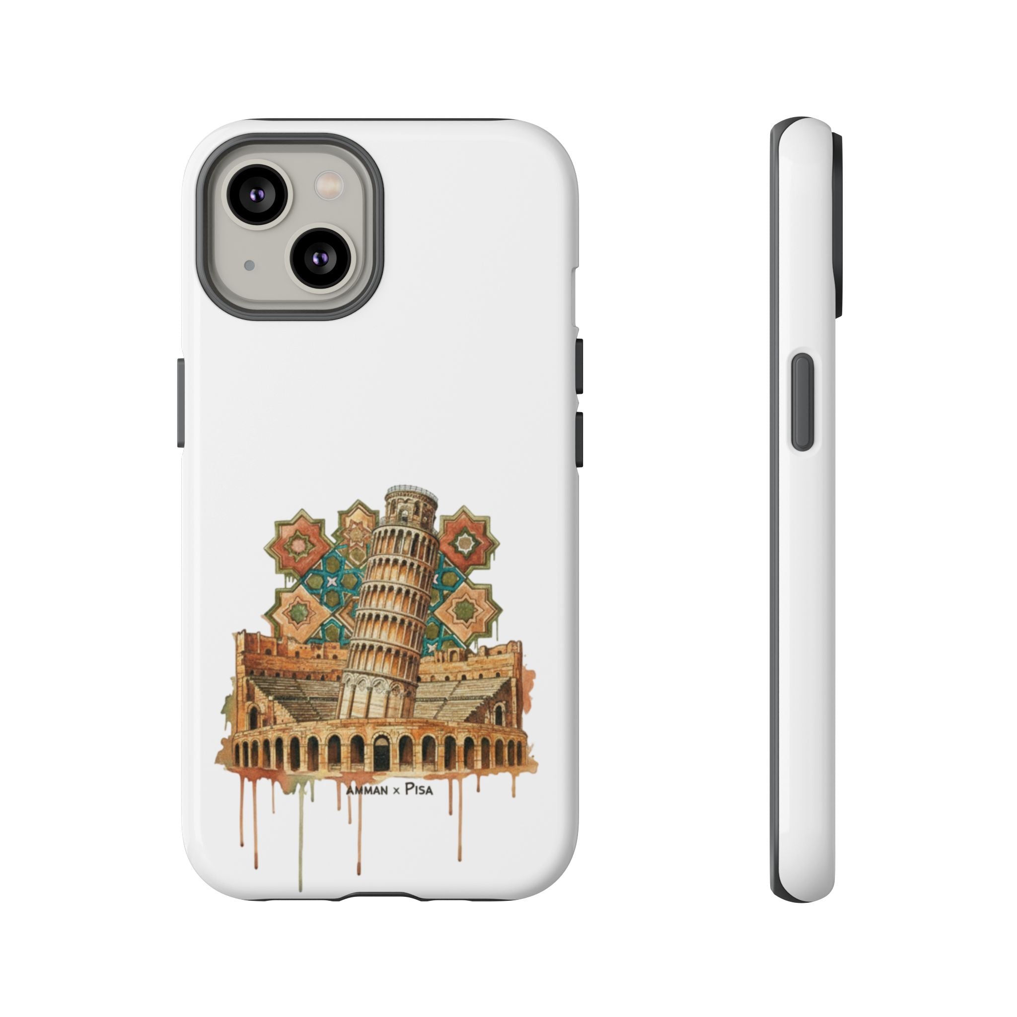 Leaning Tower Tough Phone Case — Vintage Pisa Travel Design