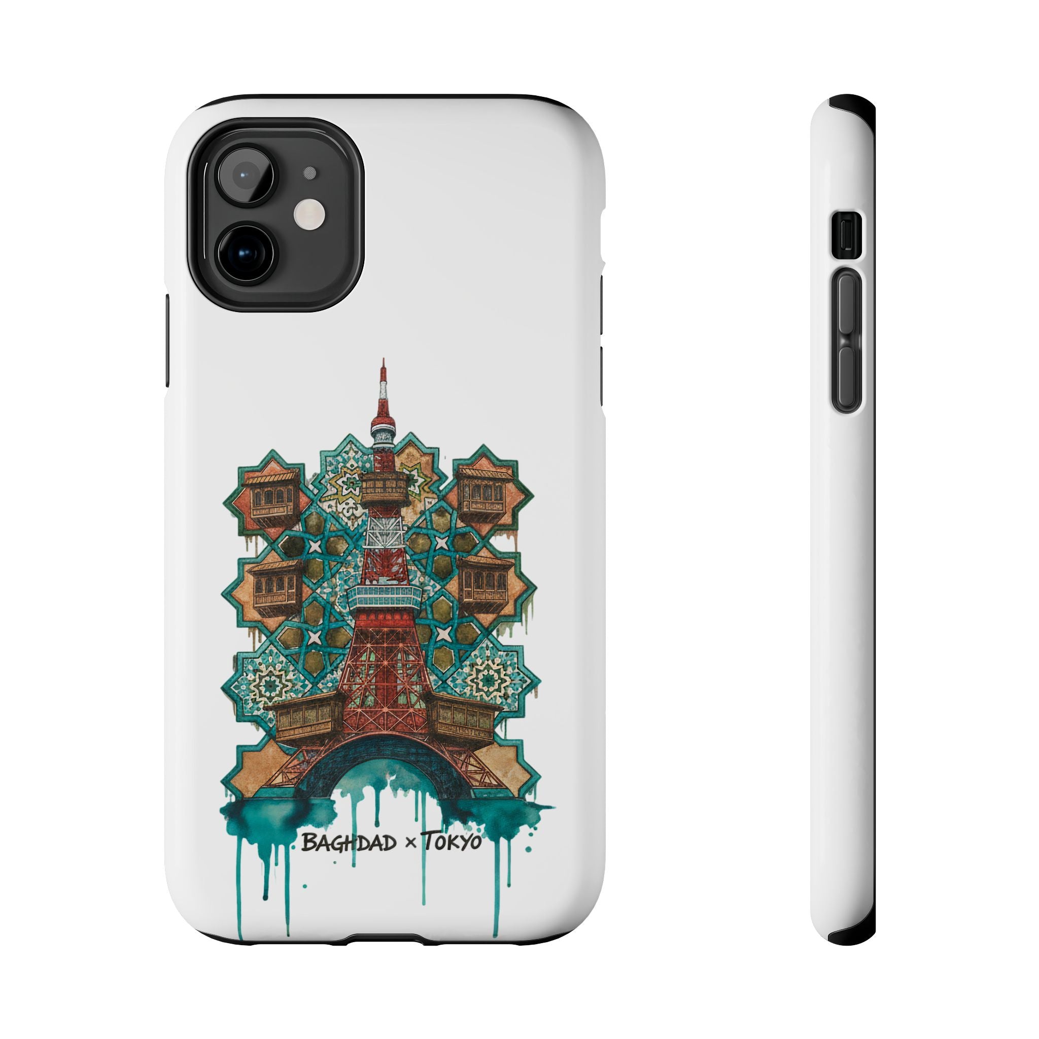 Tough Phone Case — Baghdad x Tokyo Fusion Artwork