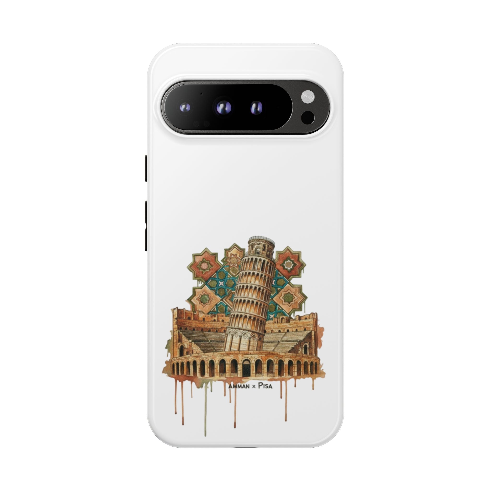 Leaning Tower Tough Phone Case — Vintage Pisa Travel Design