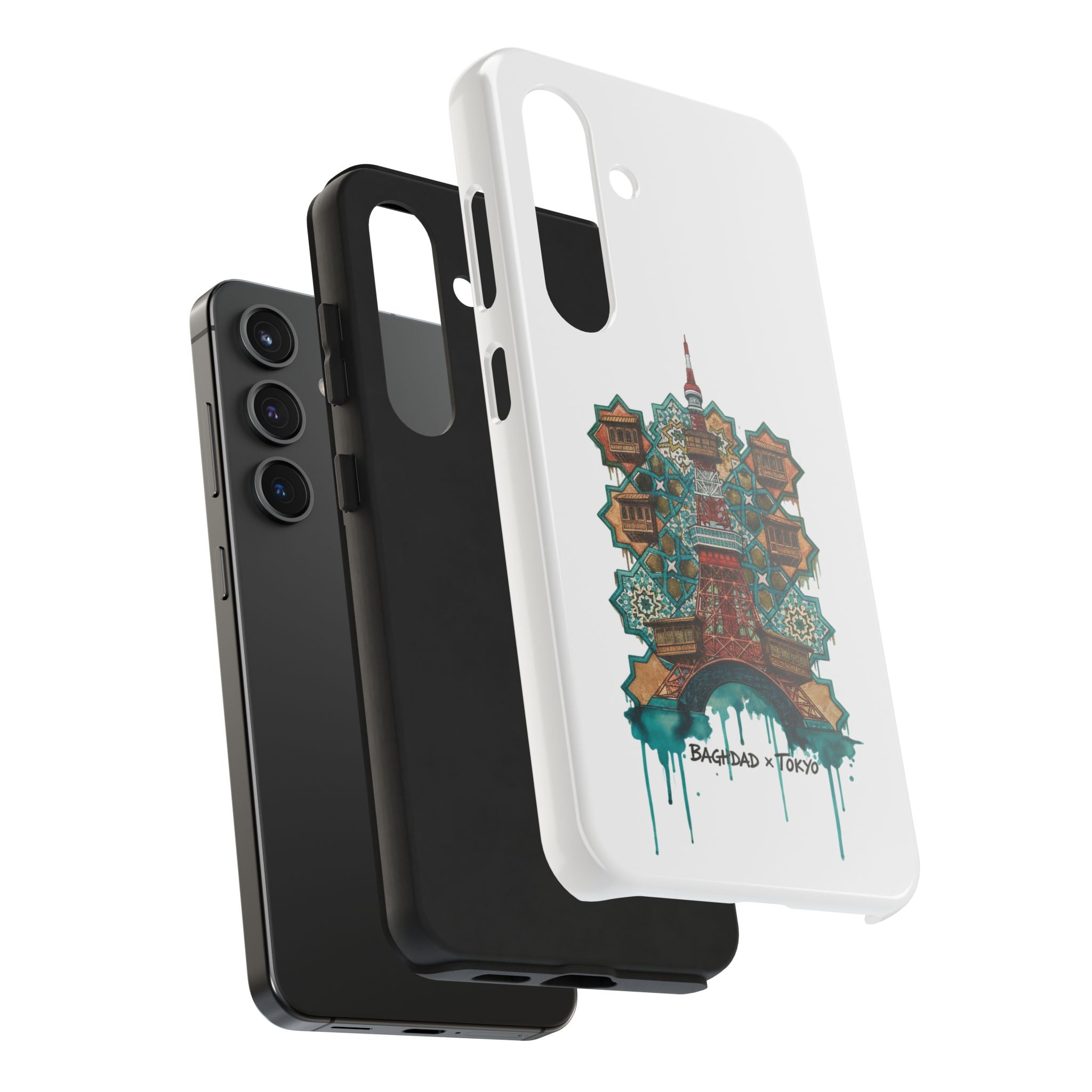 Tough Phone Case — Baghdad x Tokyo Fusion Artwork