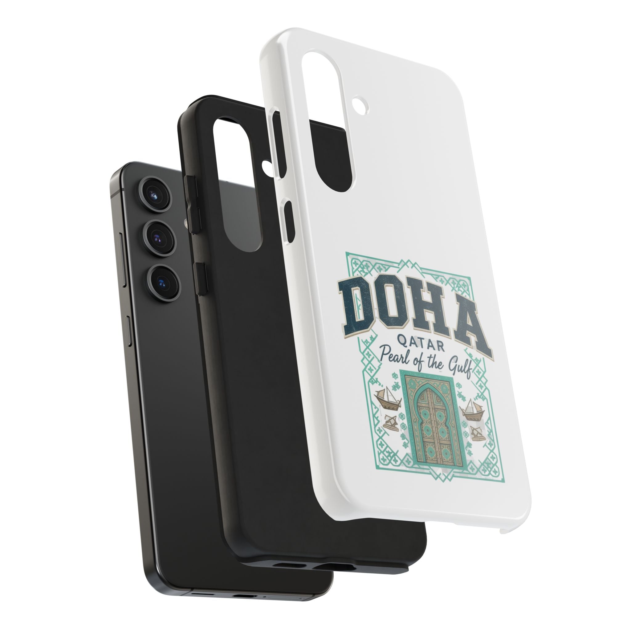 Doha Phone Case — Qatar 'Pearl of the Gulf' Protective Tough Case
