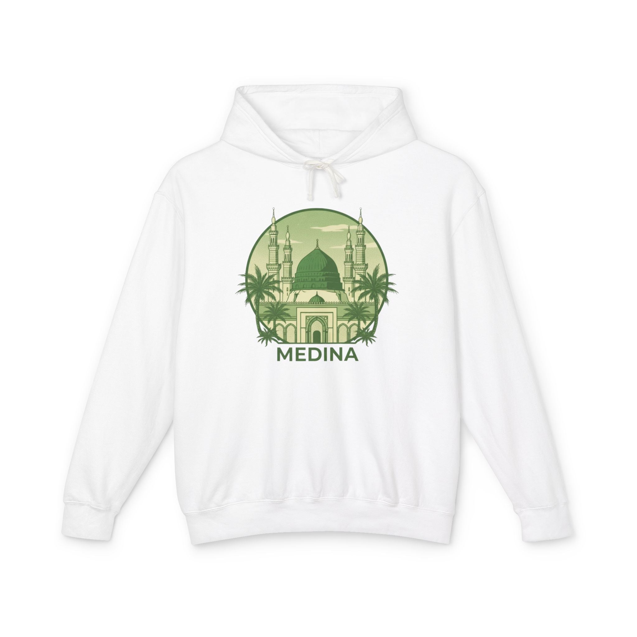 Medina Mosque Hoodie — Islamic Travel Sweatshirt