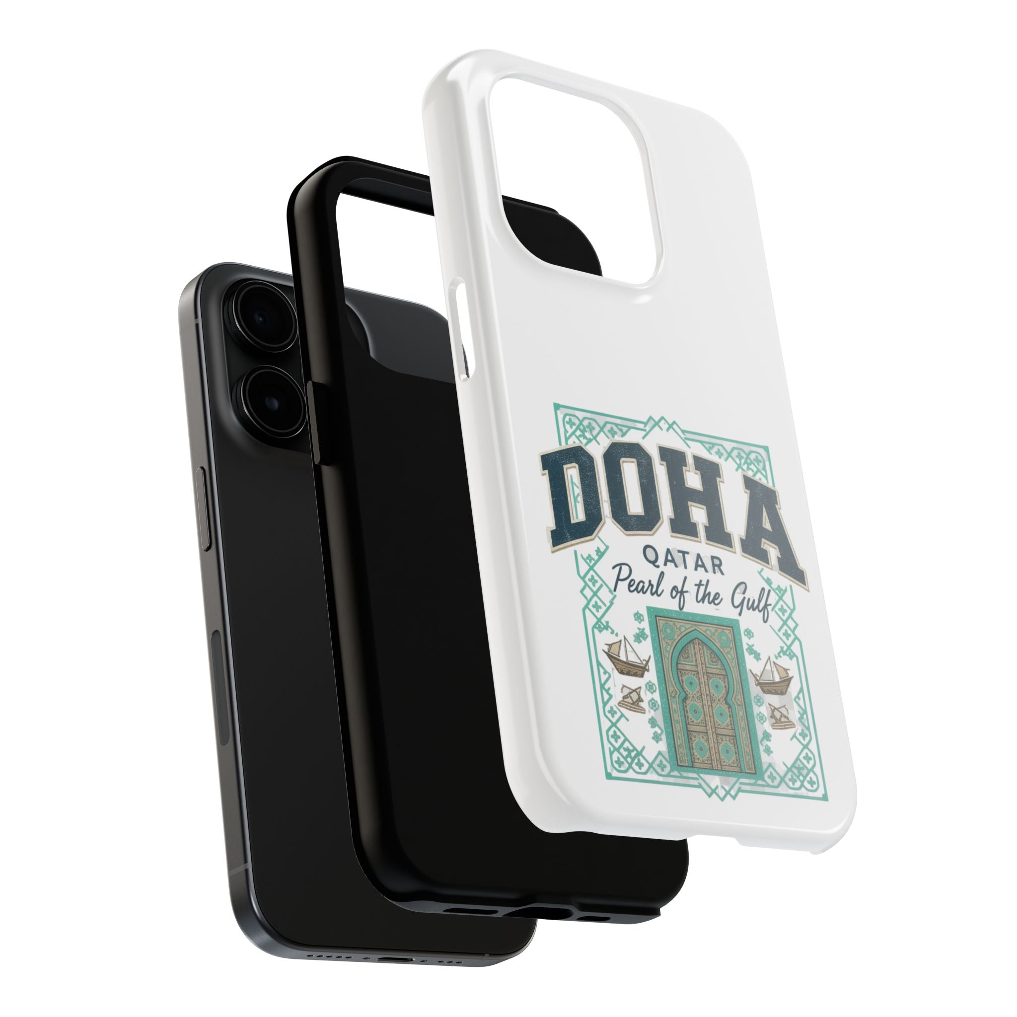 Doha Phone Case — Qatar 'Pearl of the Gulf' Protective Tough Case