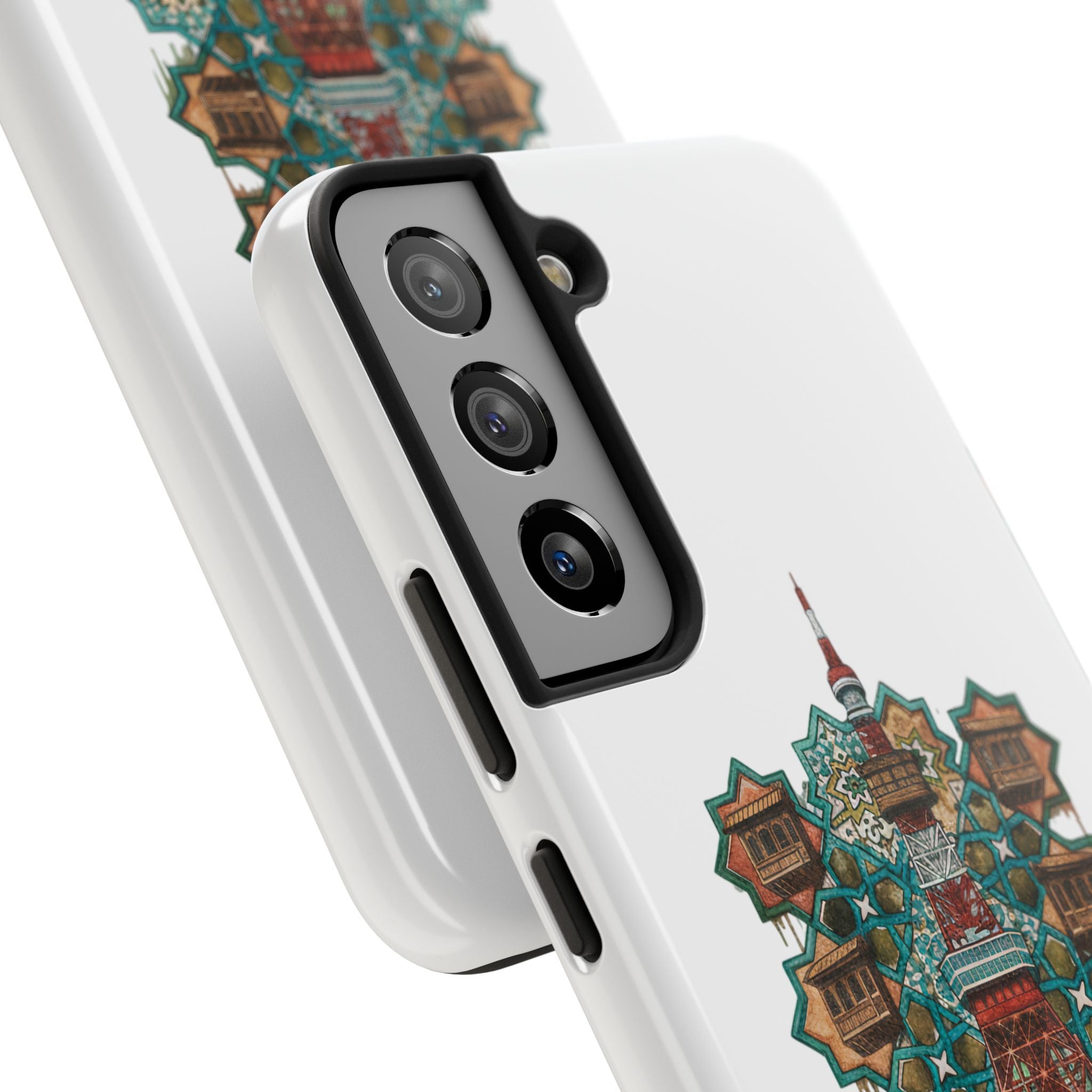 Tough Phone Case — Baghdad x Tokyo Fusion Artwork