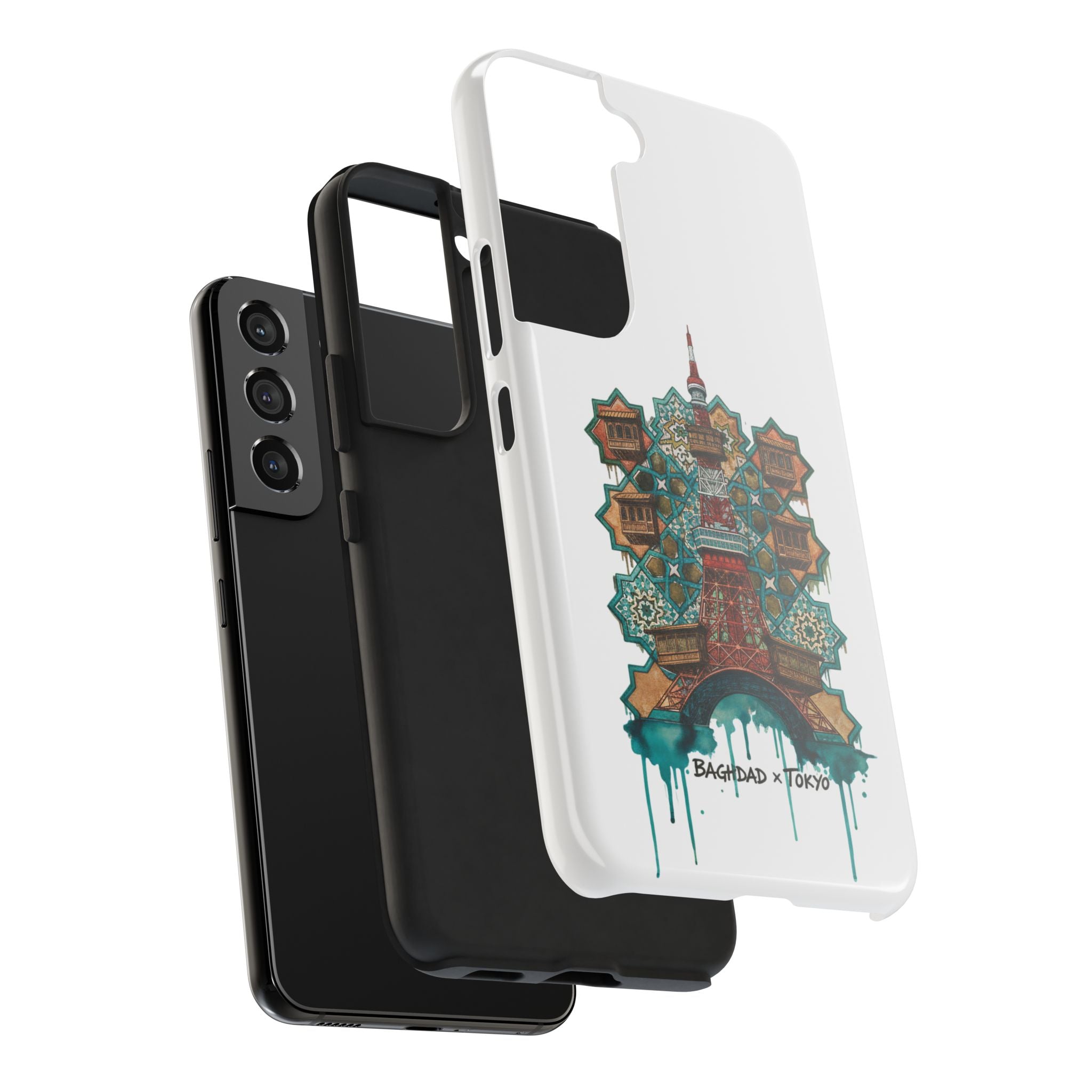 Tough Phone Case — Baghdad x Tokyo Fusion Artwork