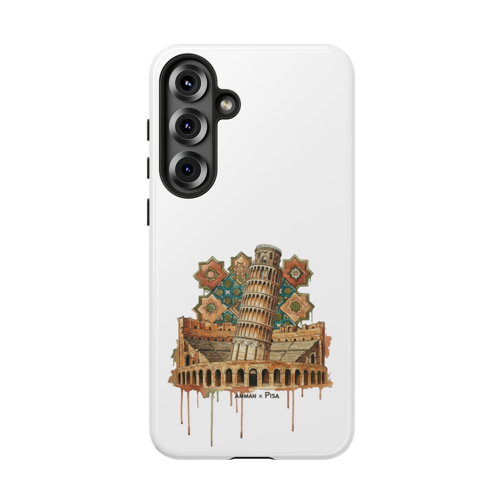 Leaning Tower Tough Phone Case — Vintage Pisa Travel Design