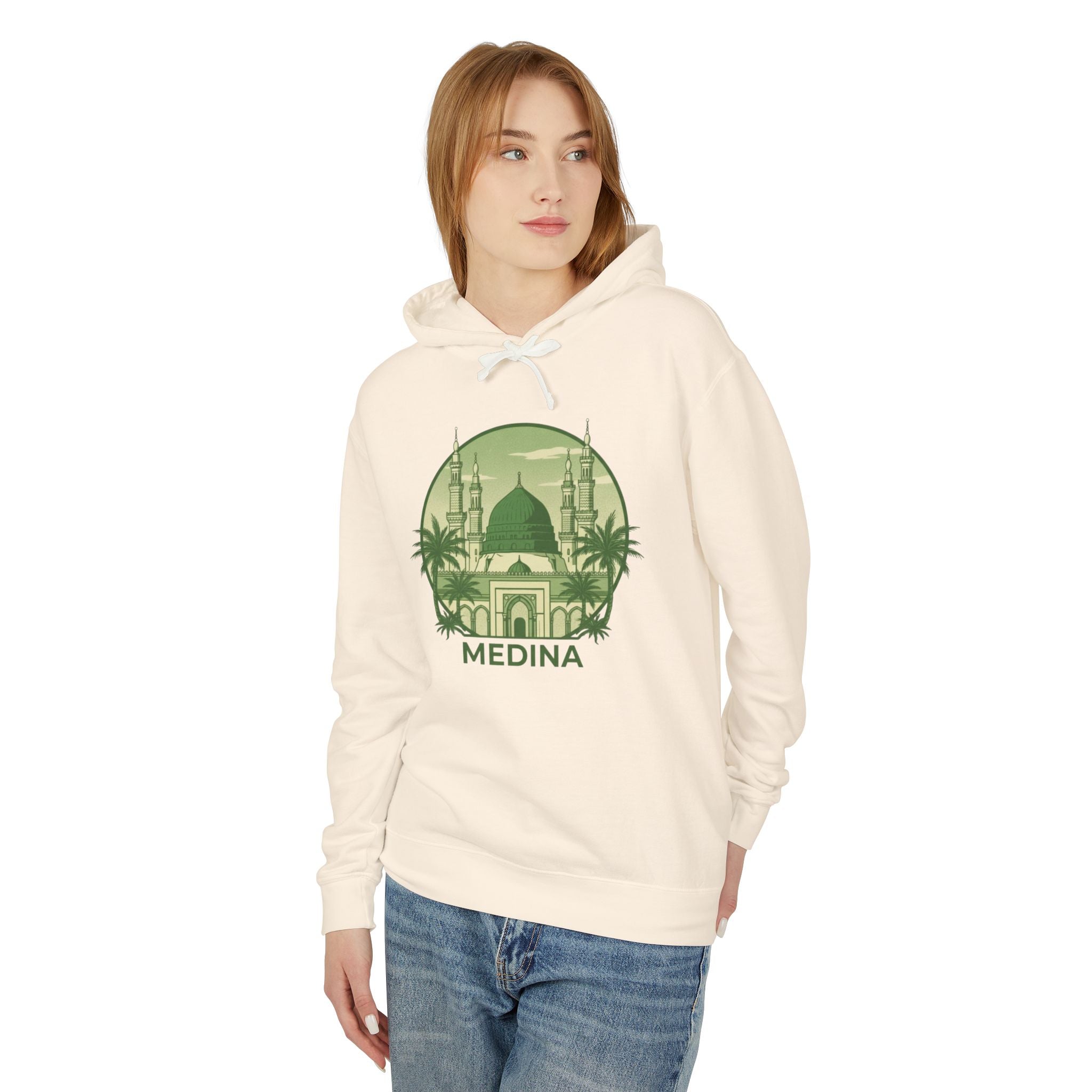Medina Mosque Hoodie — Islamic Travel Sweatshirt