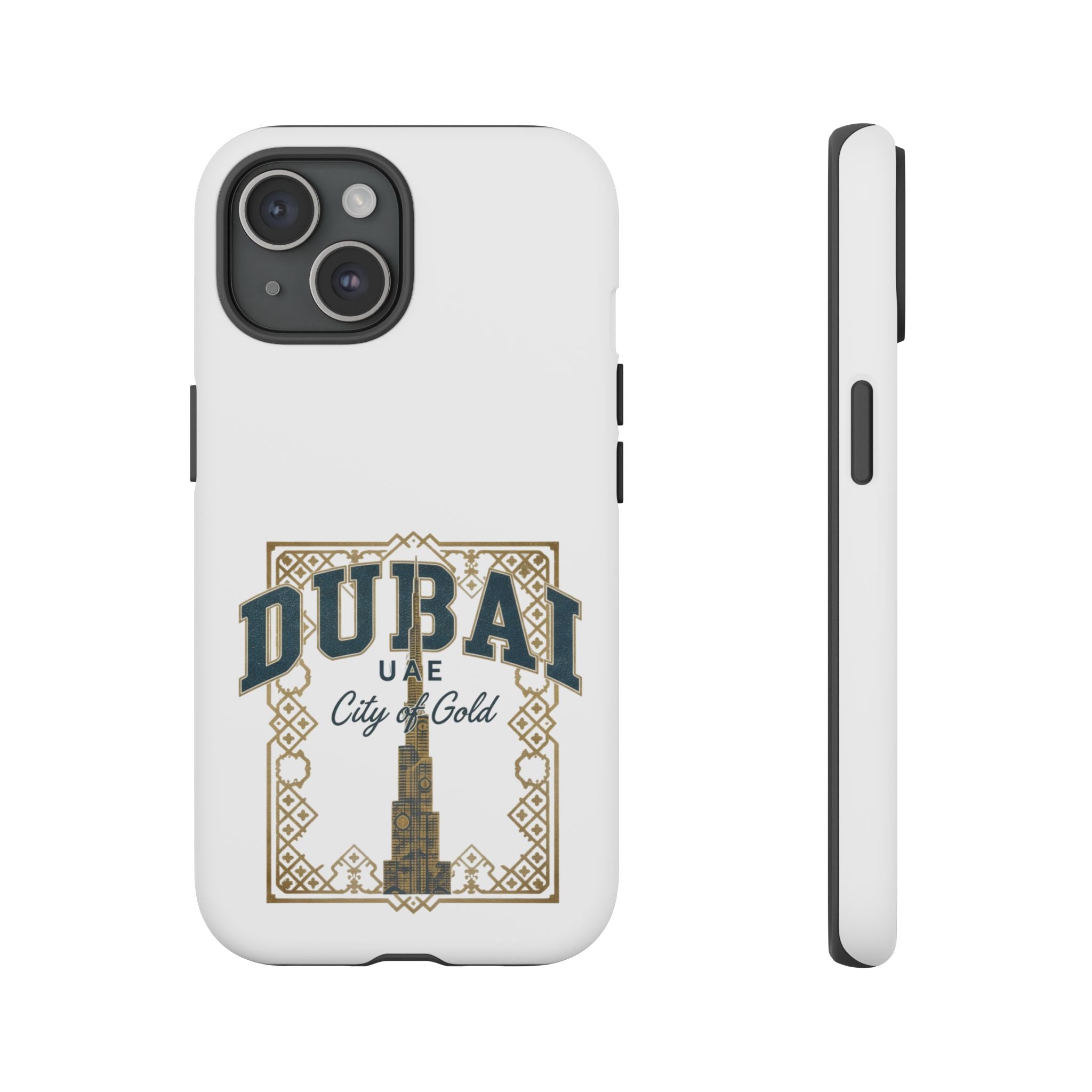 Dubai City of Gold Tough Phone Case — Protective Travel Phone Cover