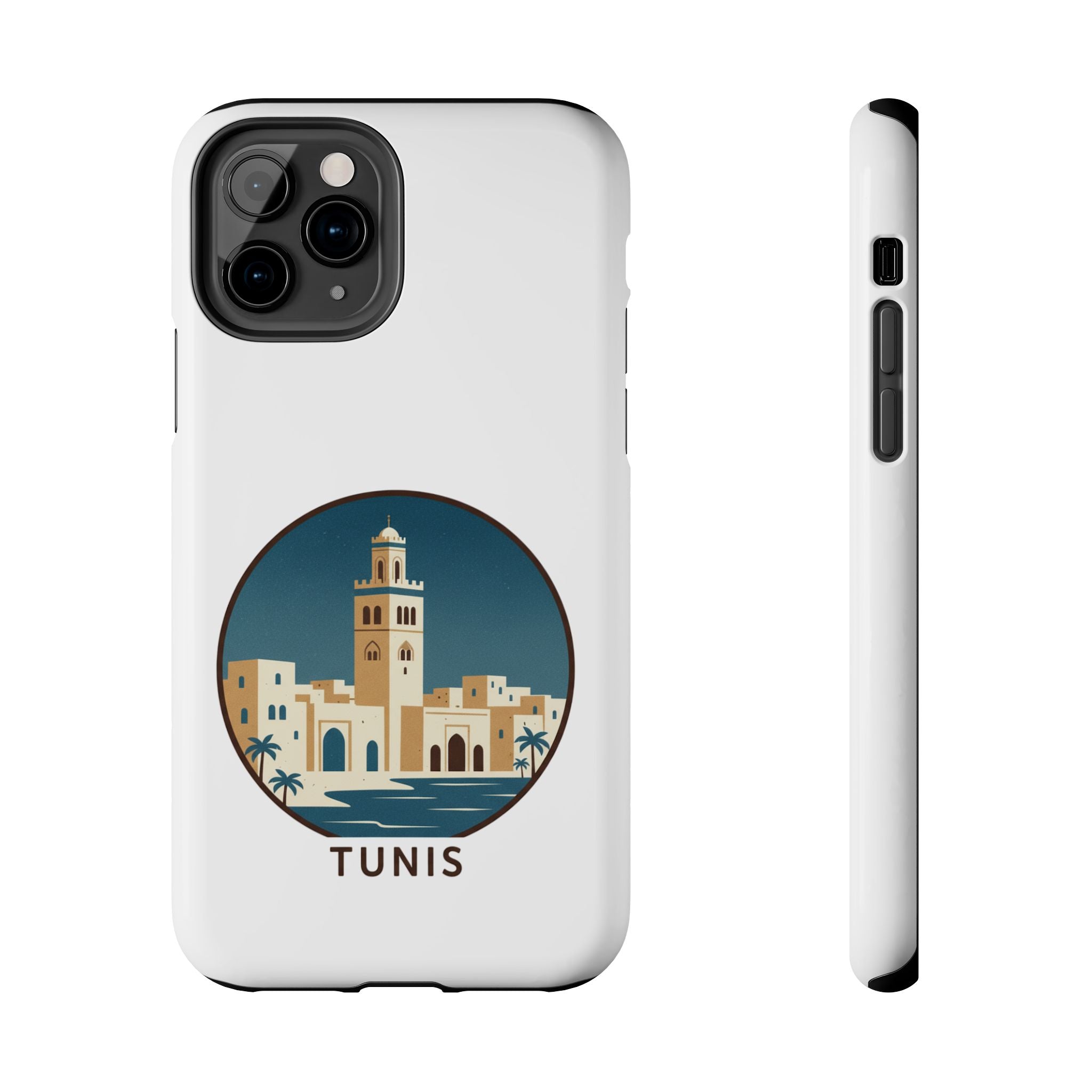 Tunis Cityscape Phone Case — Tough Protective iPhone Case