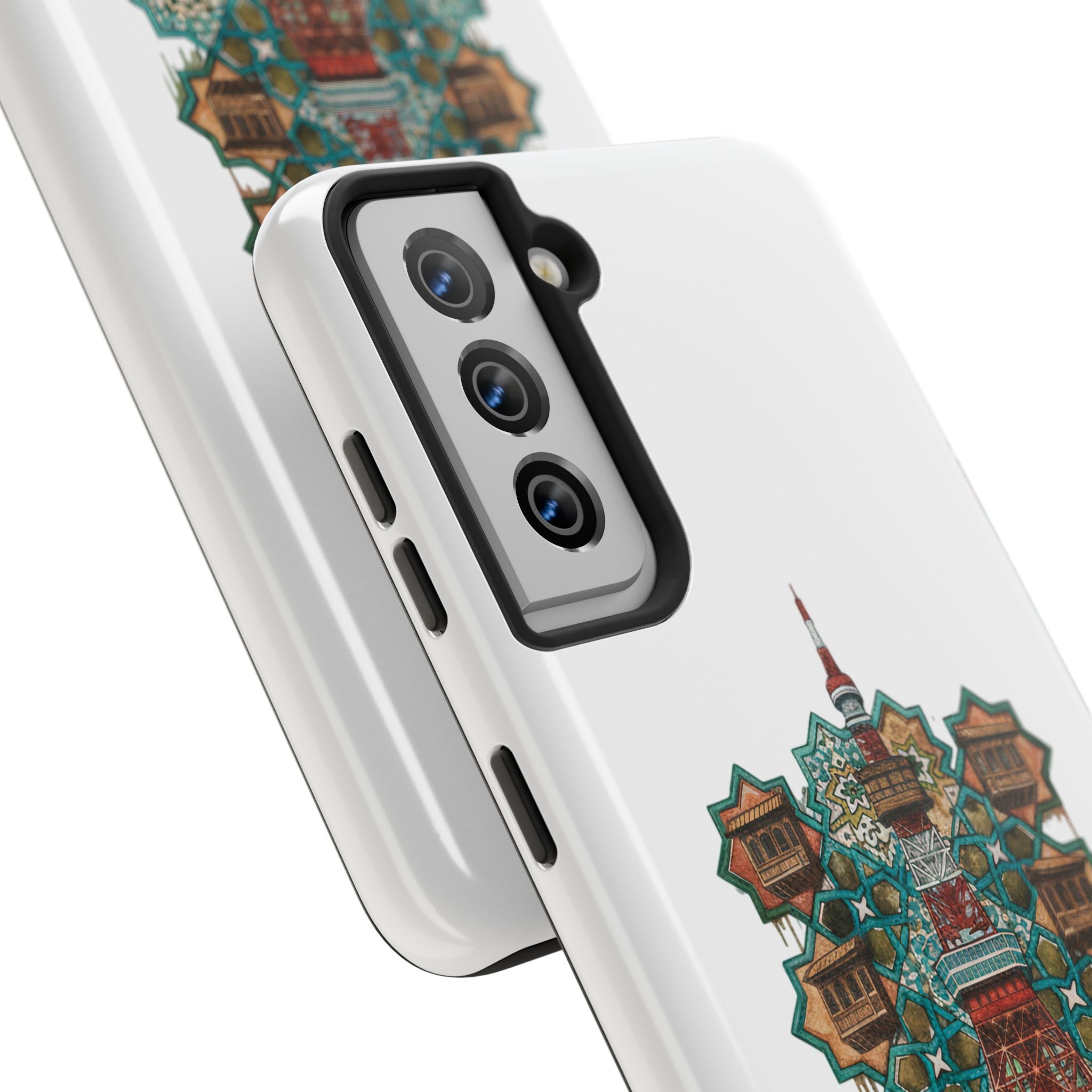 Tough Phone Case — Baghdad x Tokyo Fusion Artwork