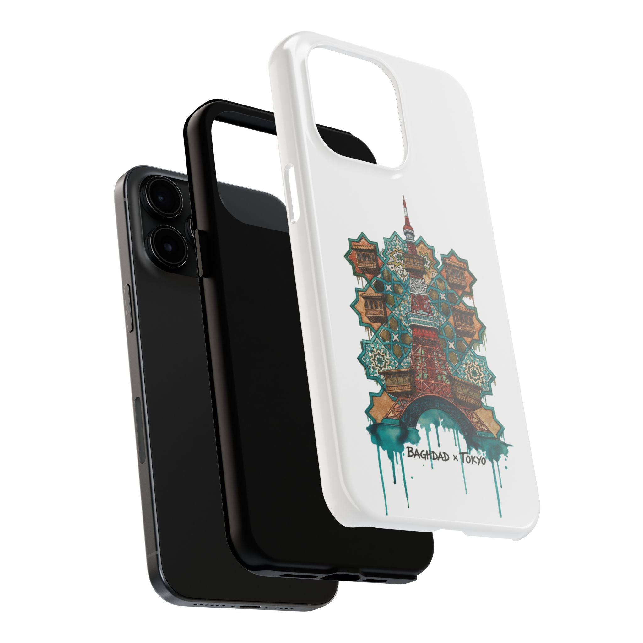 Tough Phone Case — Baghdad x Tokyo Fusion Artwork
