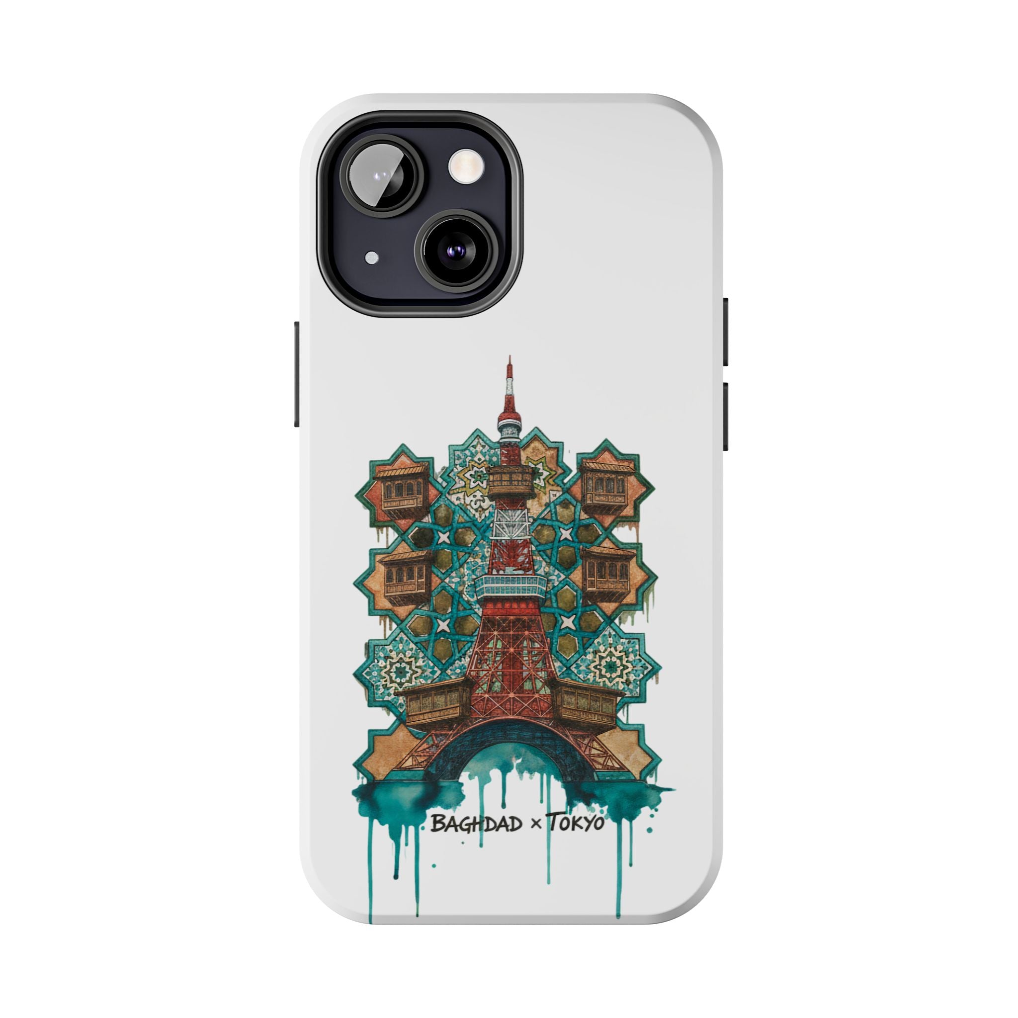 Tough Phone Case — Baghdad x Tokyo Fusion Artwork