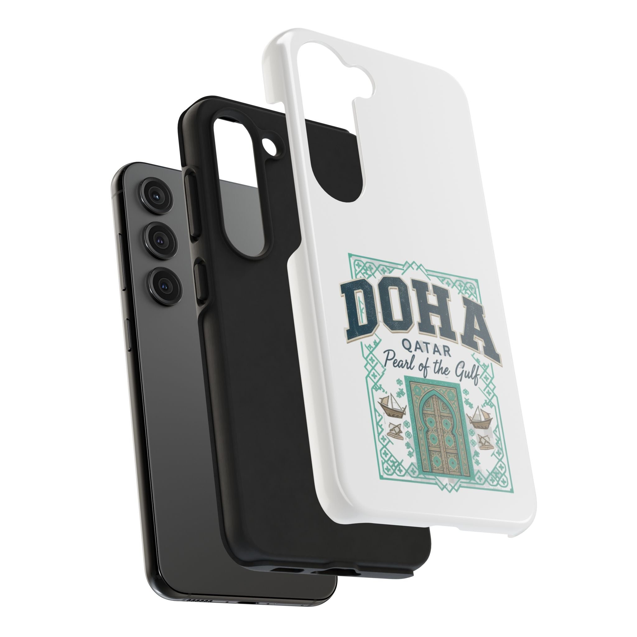 Doha Phone Case — Qatar 'Pearl of the Gulf' Protective Tough Case