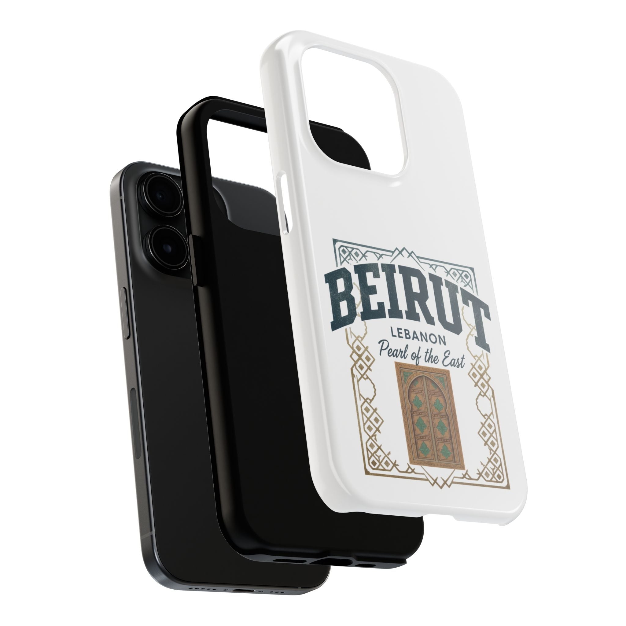 Beirut Lebanon Tough Phone Case — 'Pearl of the East' Vintage Door Design