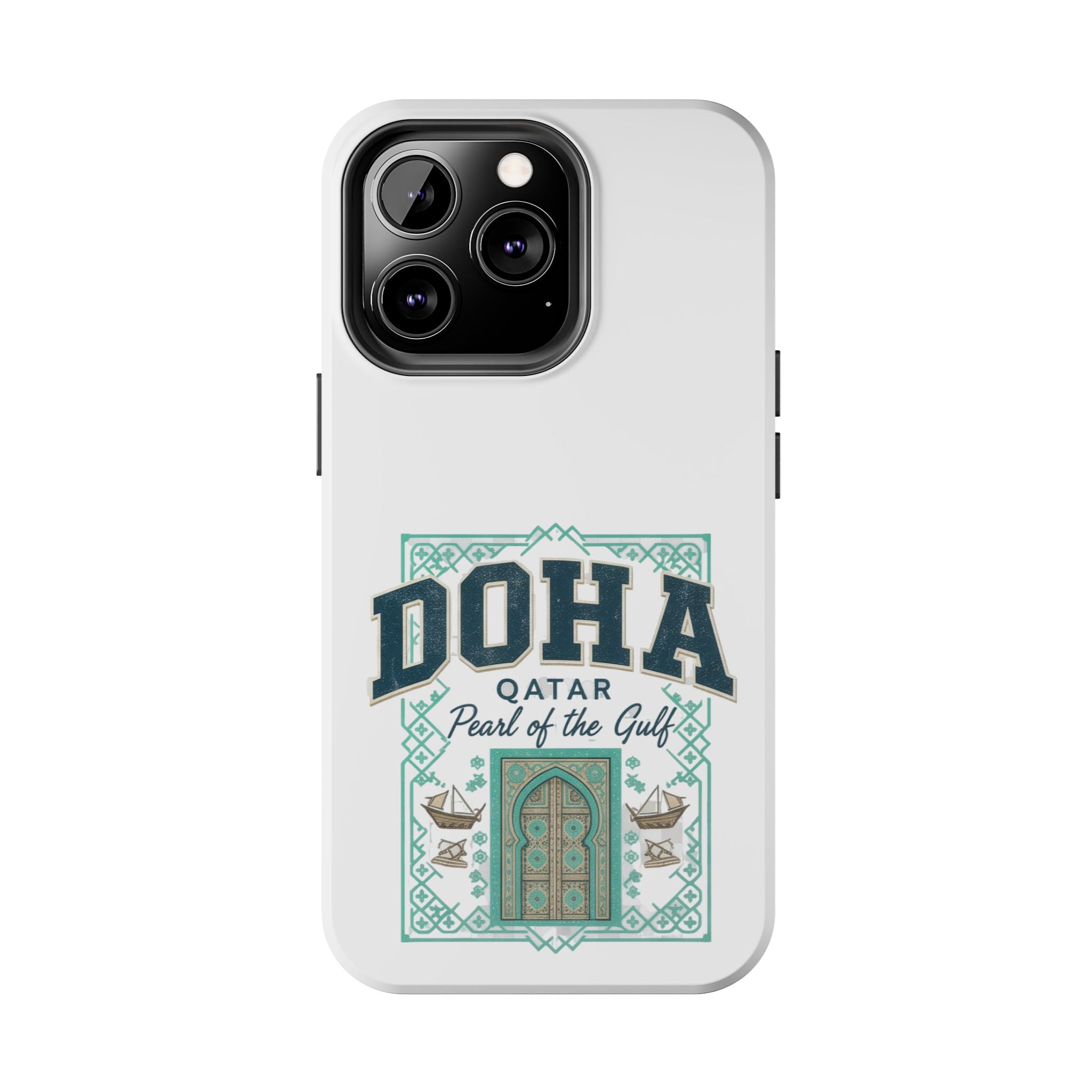 Doha Phone Case — Qatar 'Pearl of the Gulf' Protective Tough Case