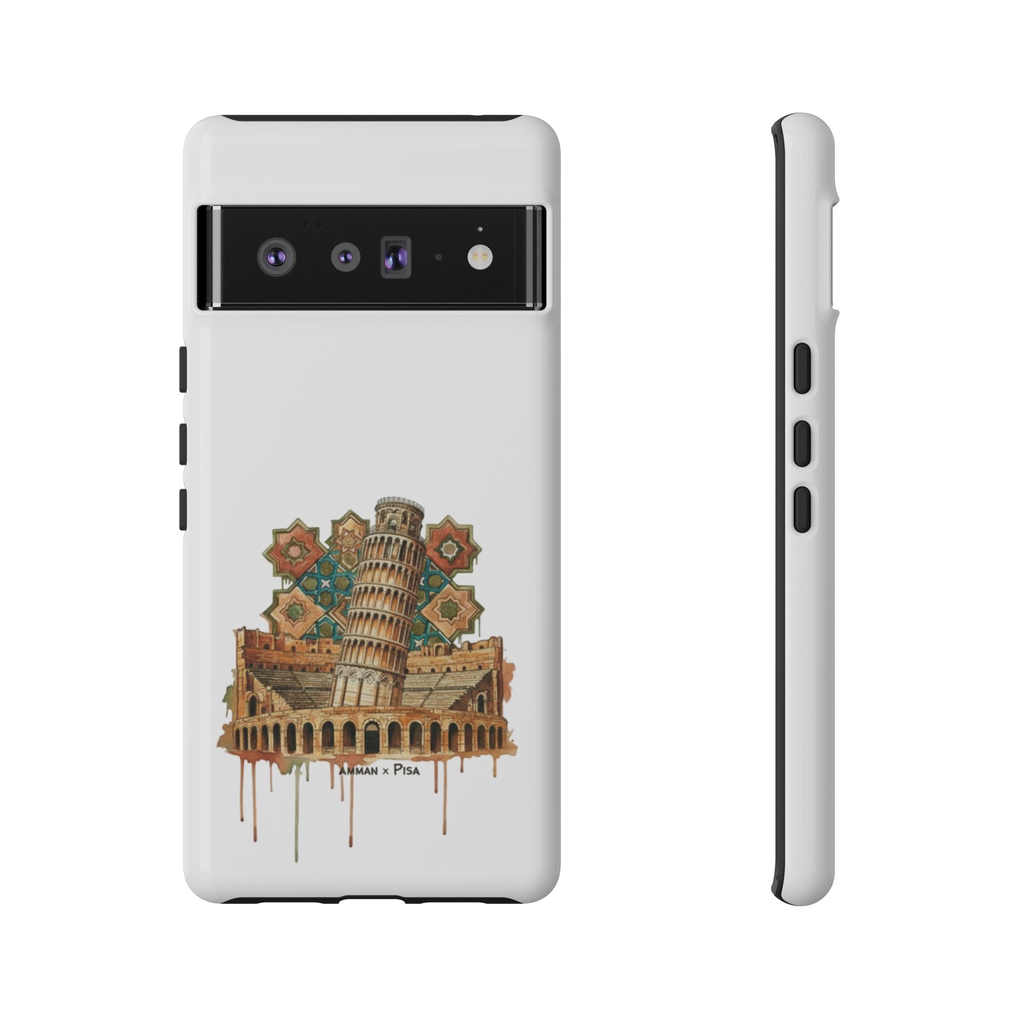 Leaning Tower Tough Phone Case — Vintage Pisa Travel Design