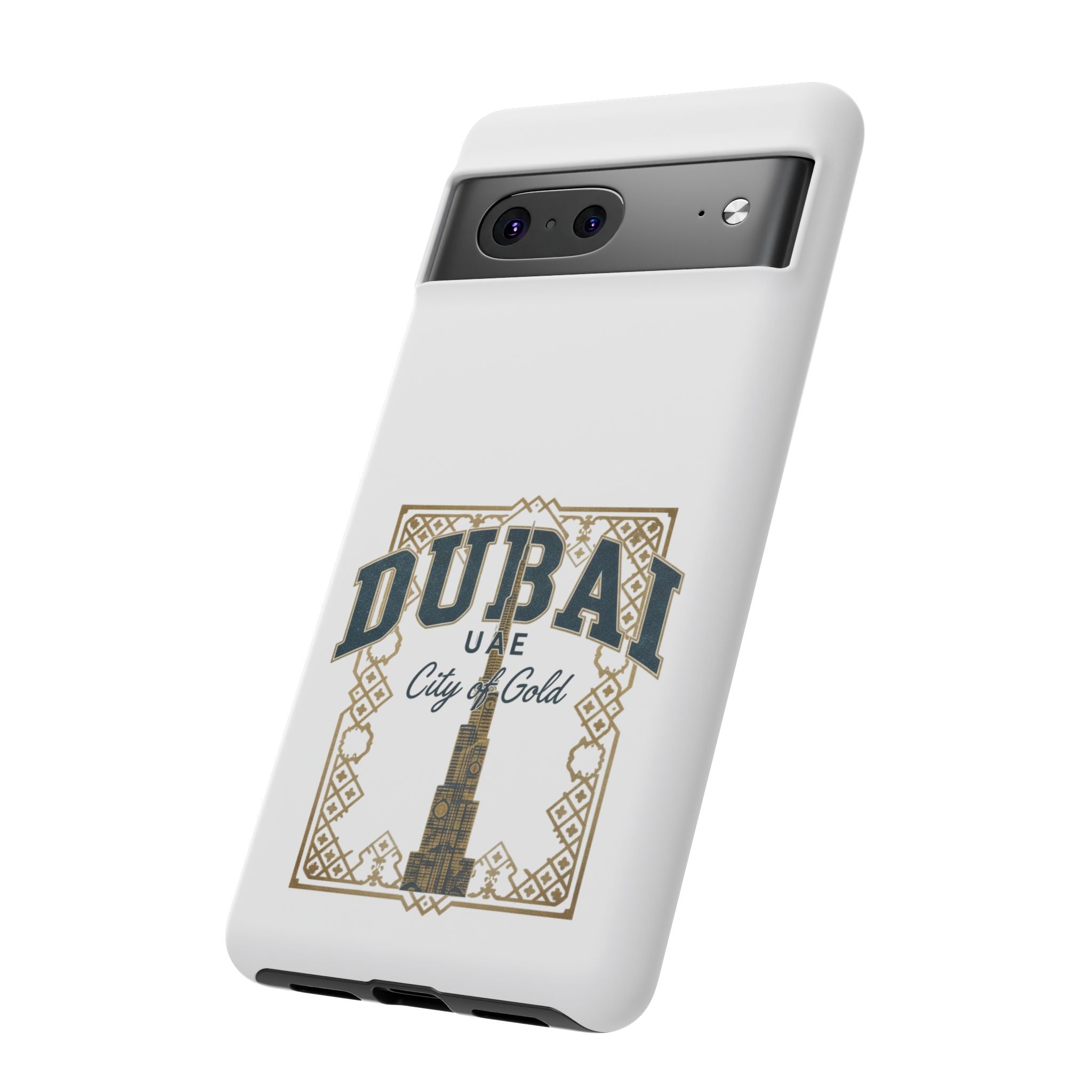 Dubai City of Gold Tough Phone Case — Protective Travel Phone Cover