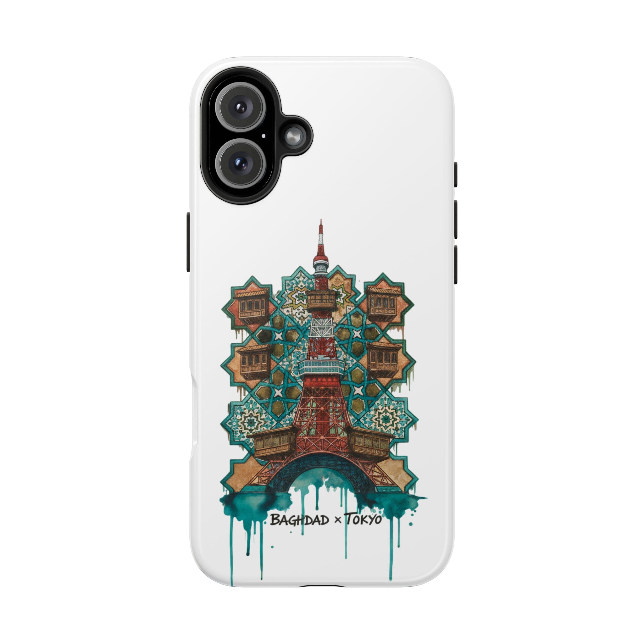 Tough Phone Case — Baghdad x Tokyo Fusion Artwork