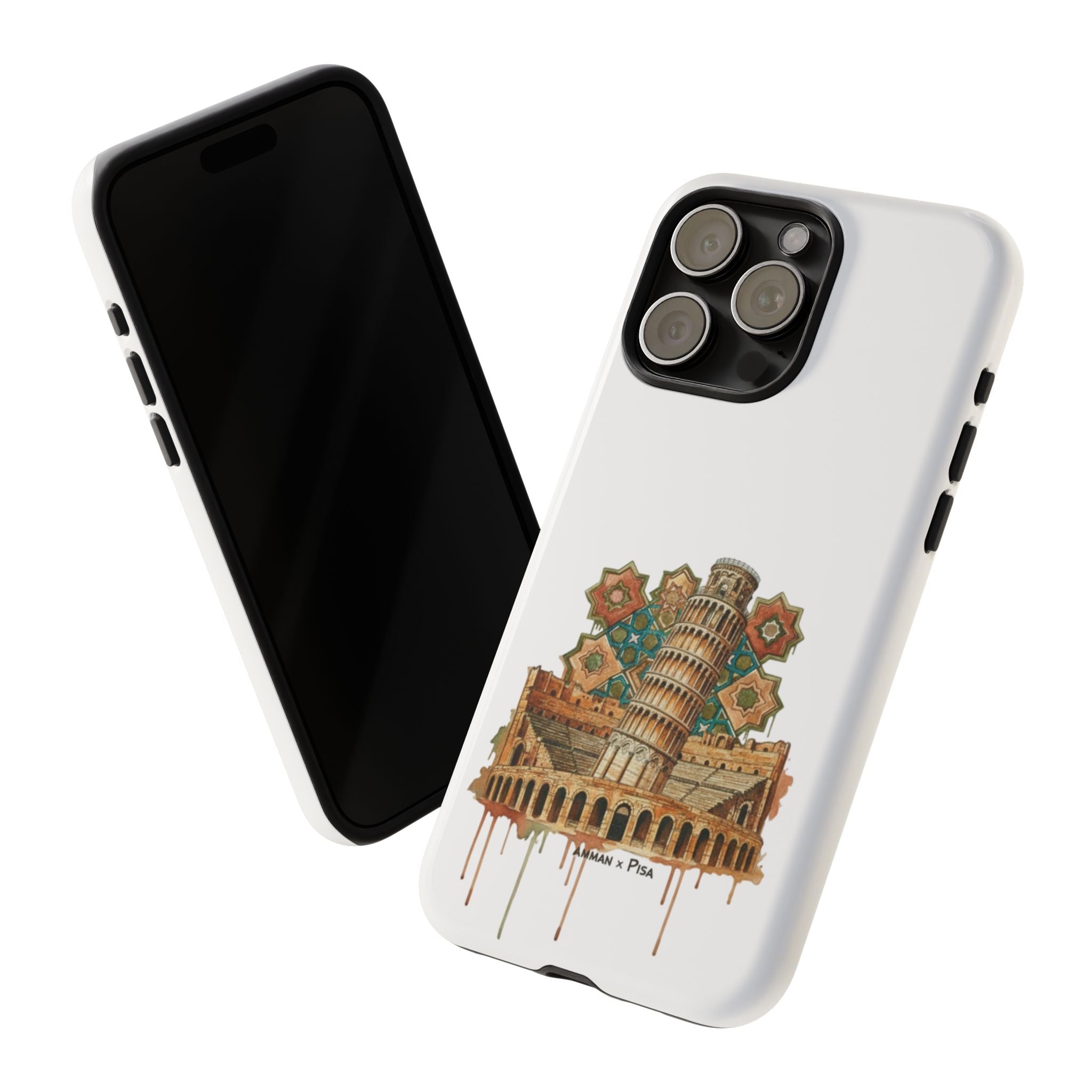 Leaning Tower Tough Phone Case — Vintage Pisa Travel Design