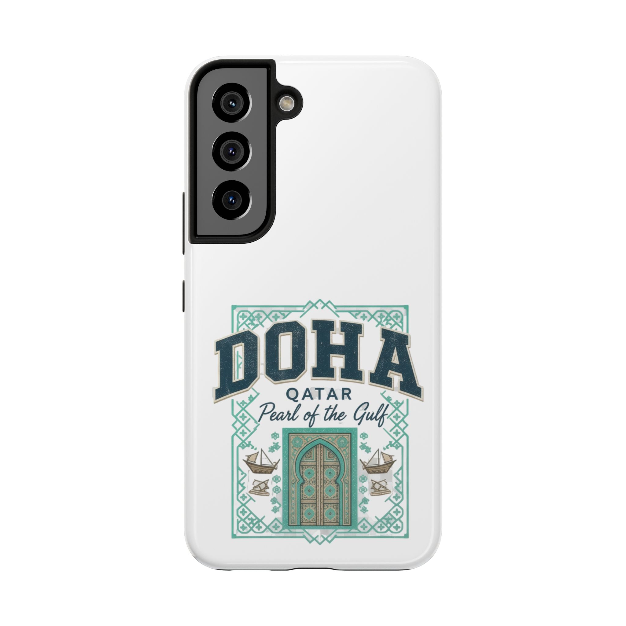Doha Phone Case — Qatar 'Pearl of the Gulf' Protective Tough Case