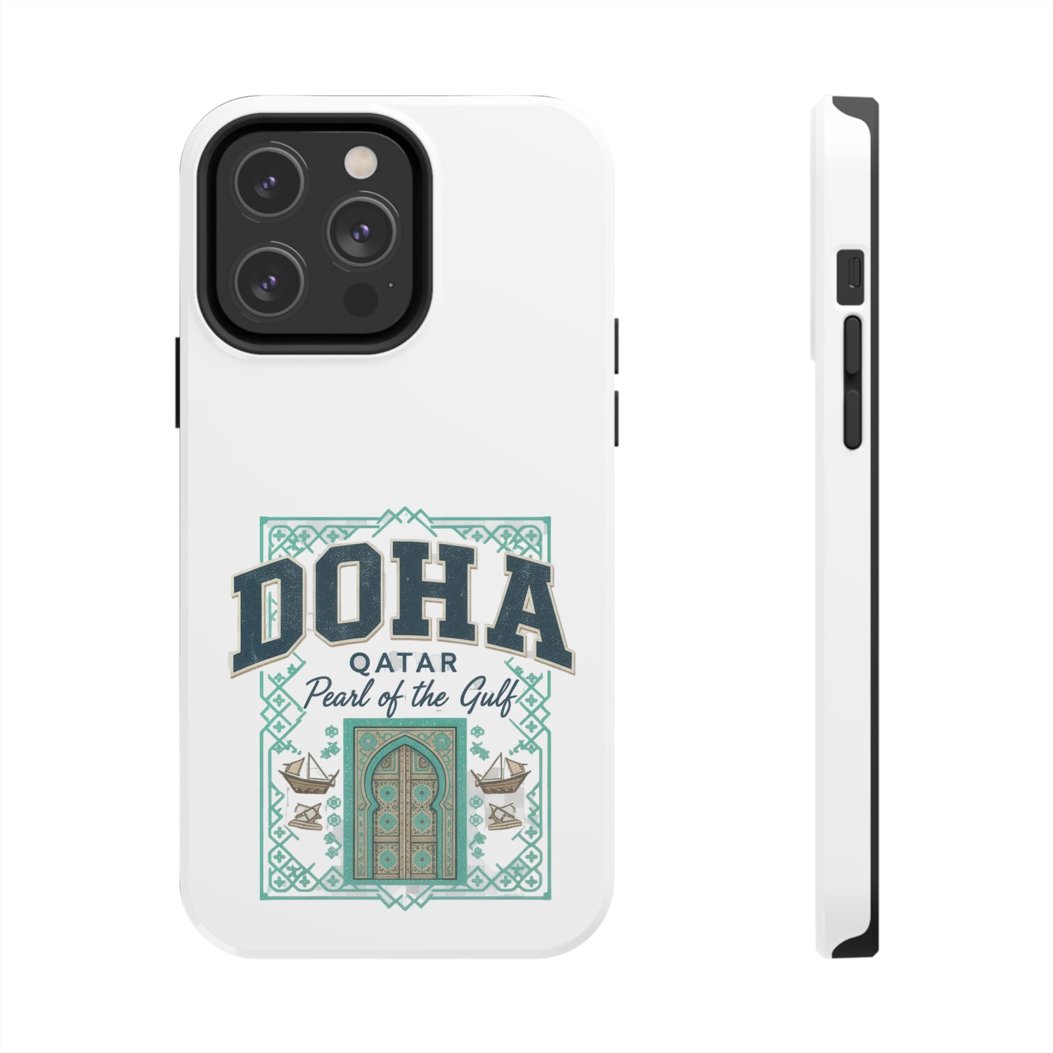 Doha Phone Case — Qatar 'Pearl of the Gulf' Protective Tough Case