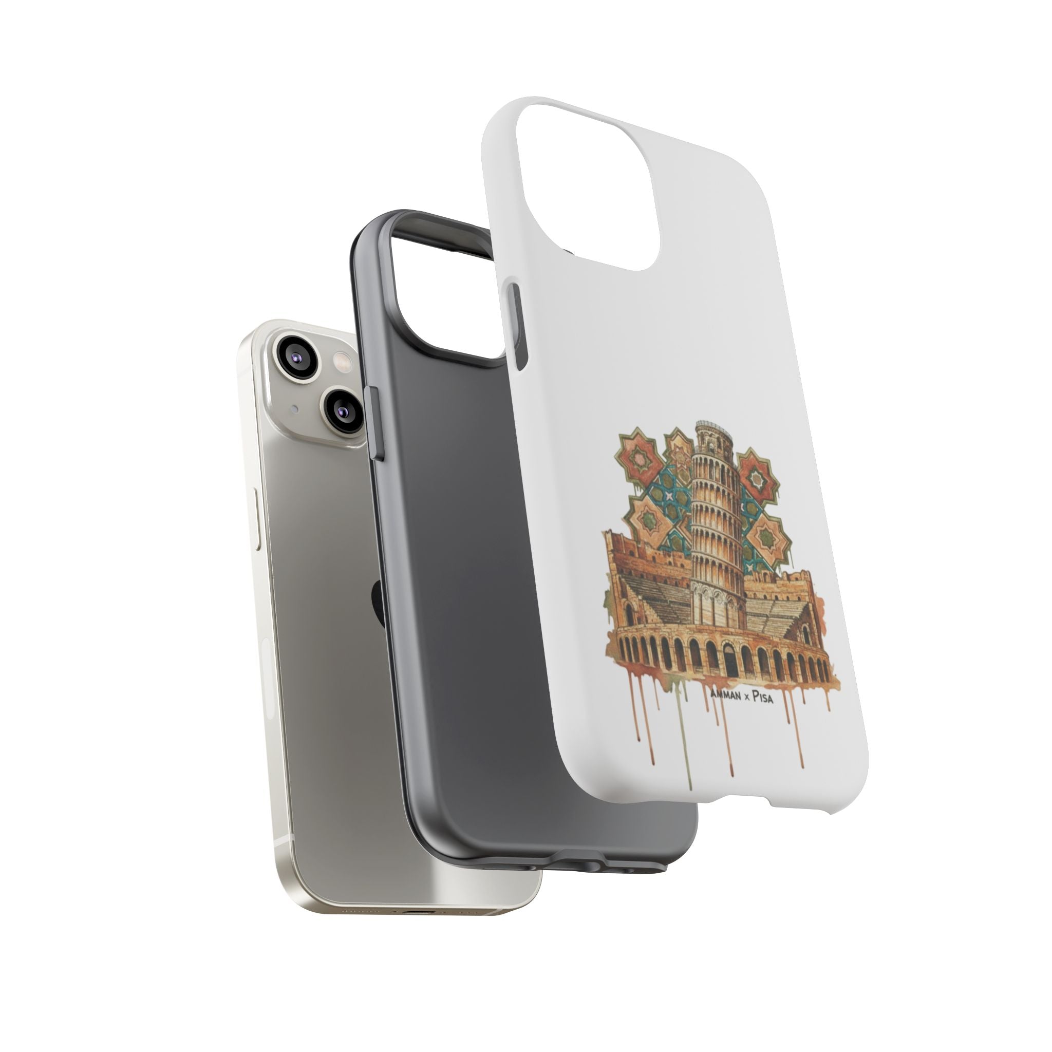 Leaning Tower Tough Phone Case — Vintage Pisa Travel Design