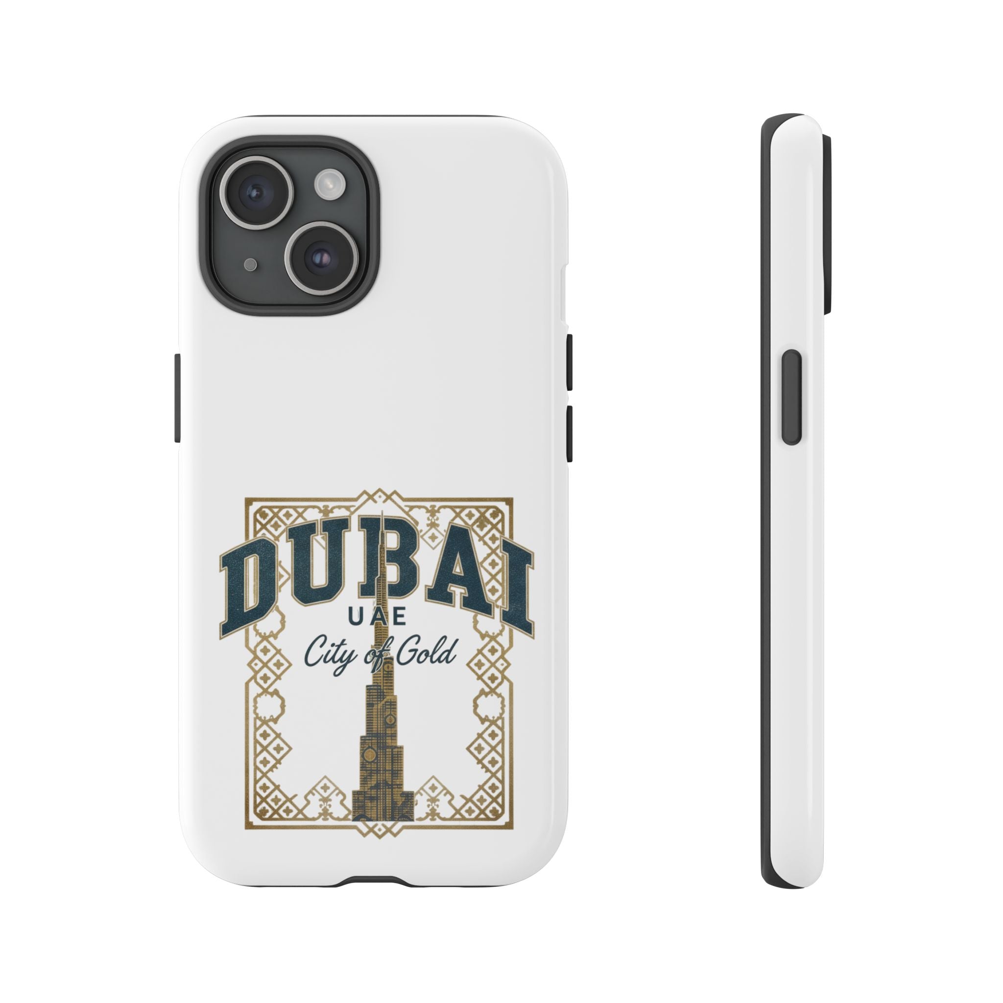 Dubai City of Gold Tough Phone Case — Protective Travel Phone Cover