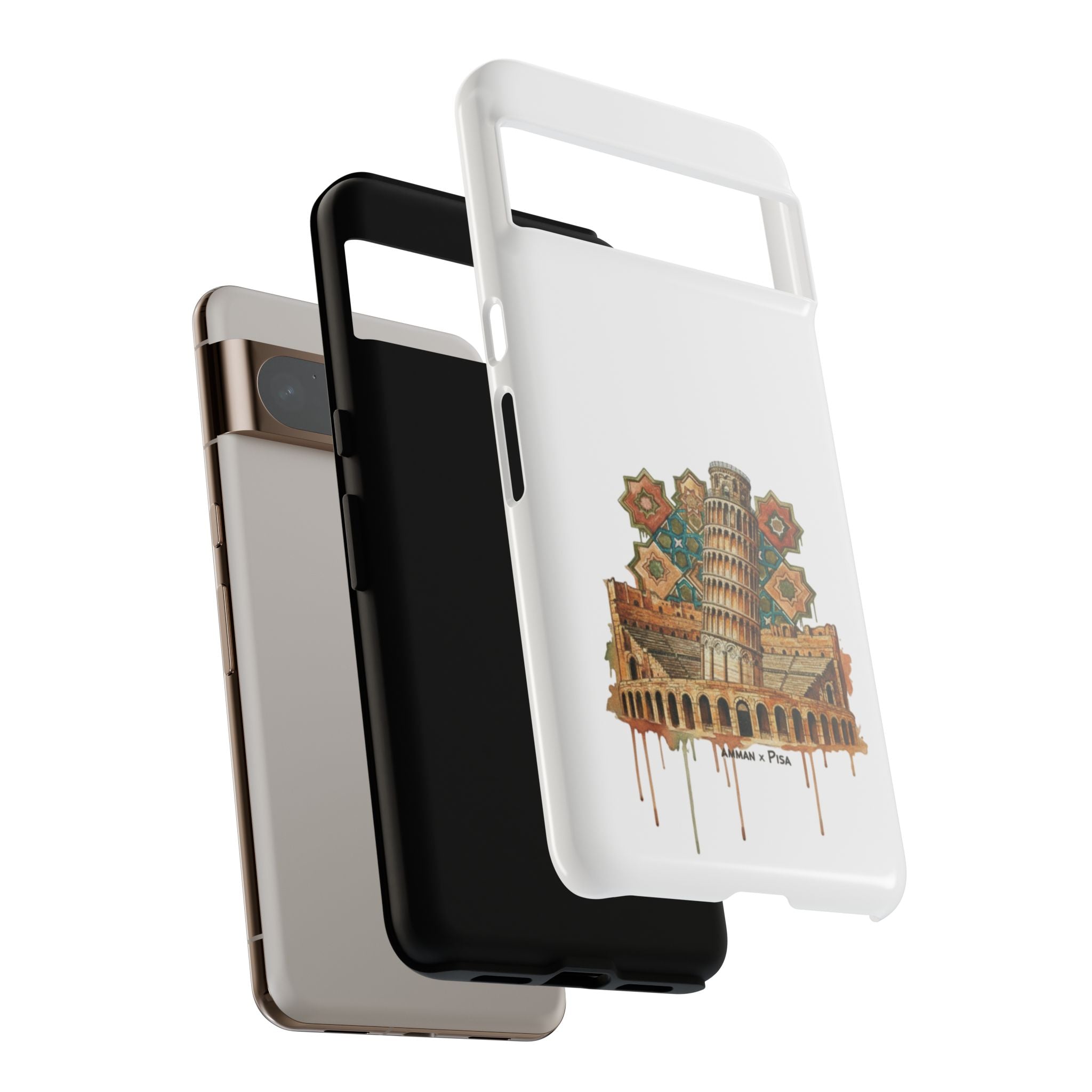 Leaning Tower Tough Phone Case — Vintage Pisa Travel Design