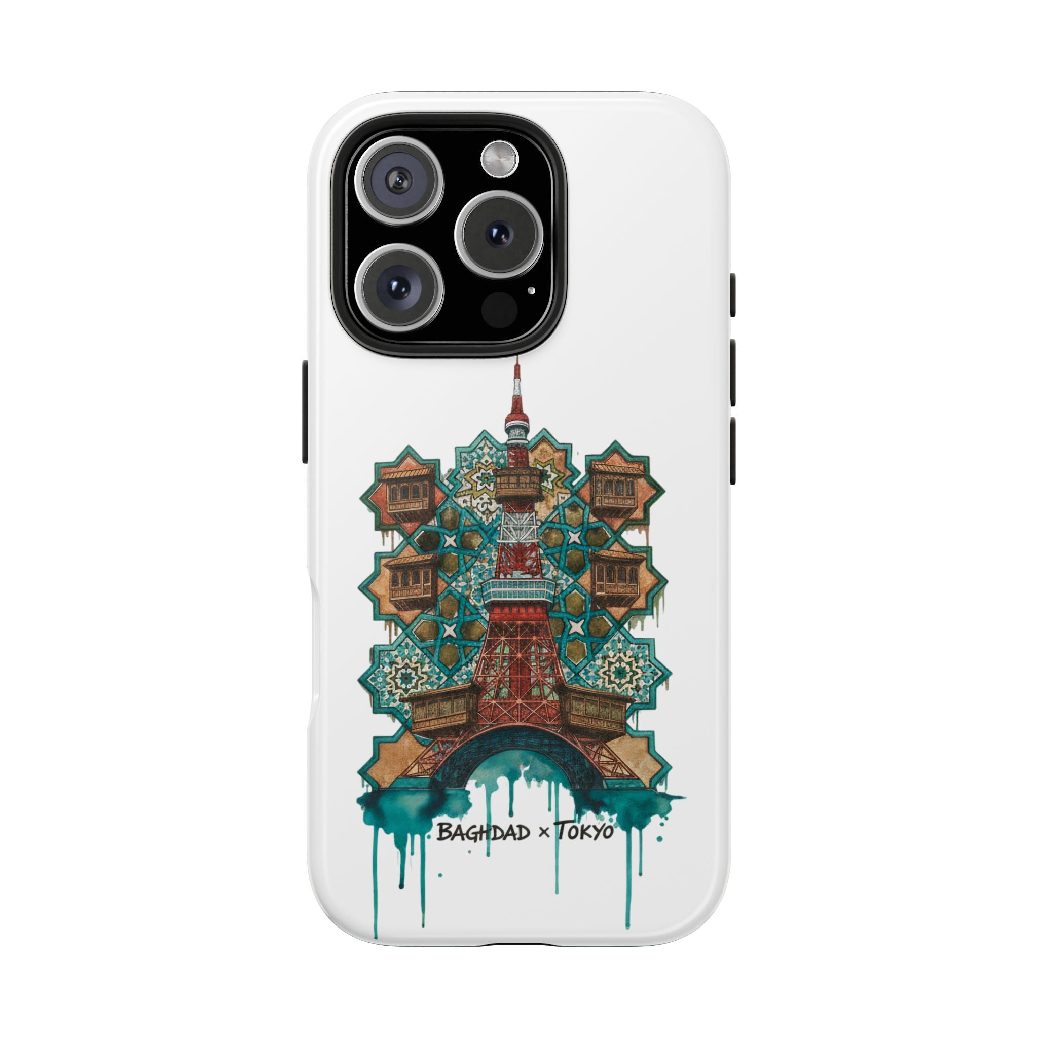 Tough Phone Case — Baghdad x Tokyo Fusion Artwork