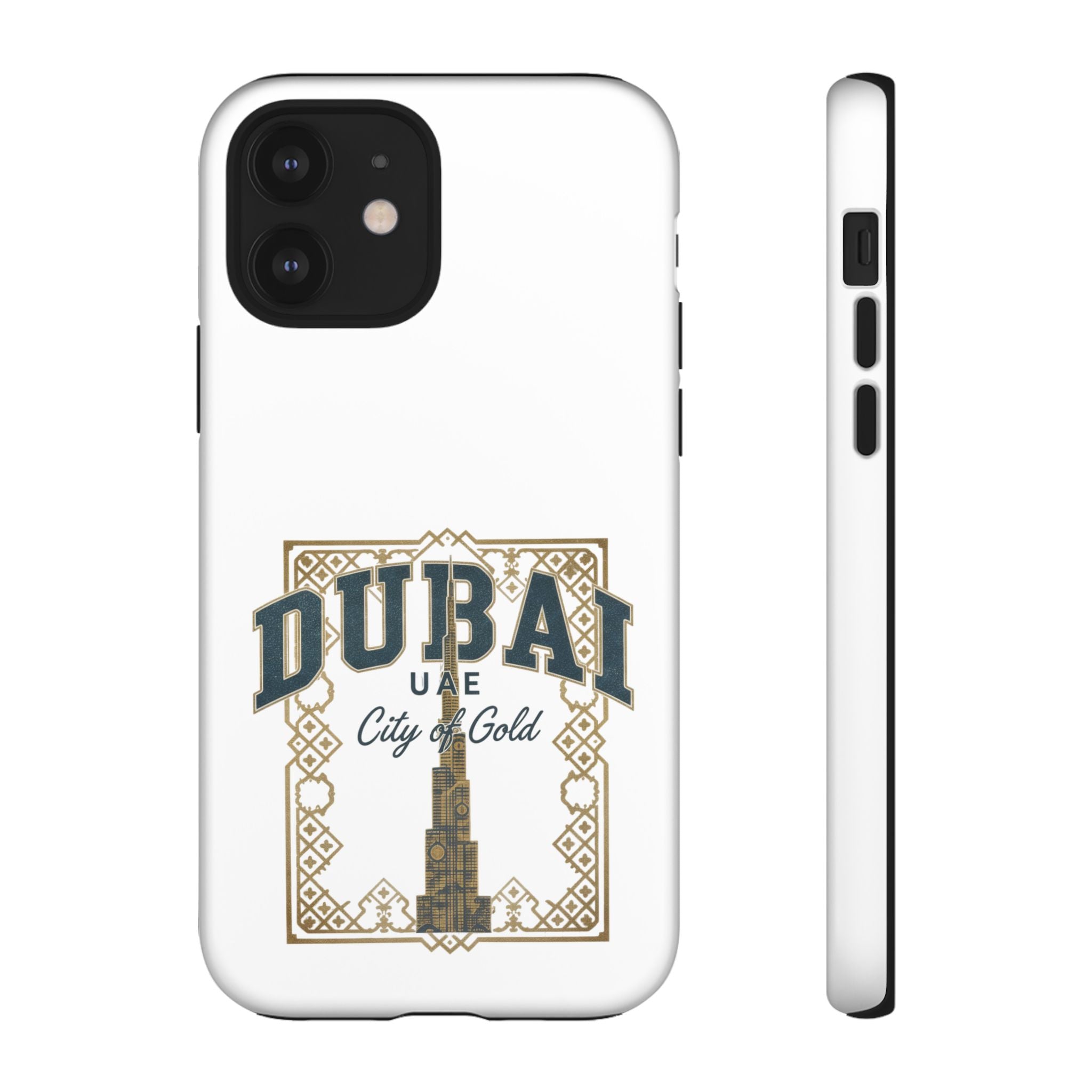 Dubai City of Gold Tough Phone Case — Protective Travel Phone Cover