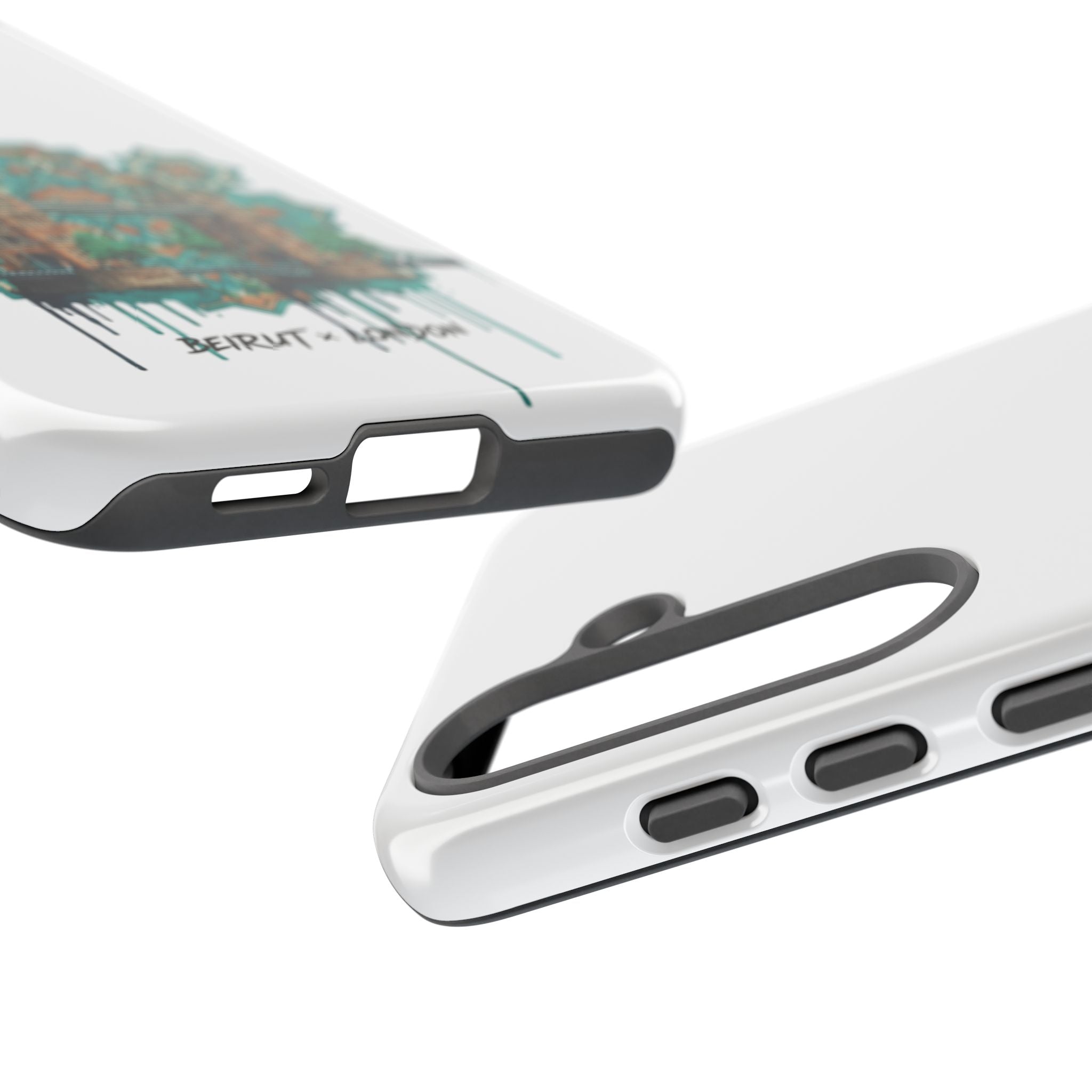 Beirut x London Ornate Phone Case — Turquoise Mosaic Gateway Design