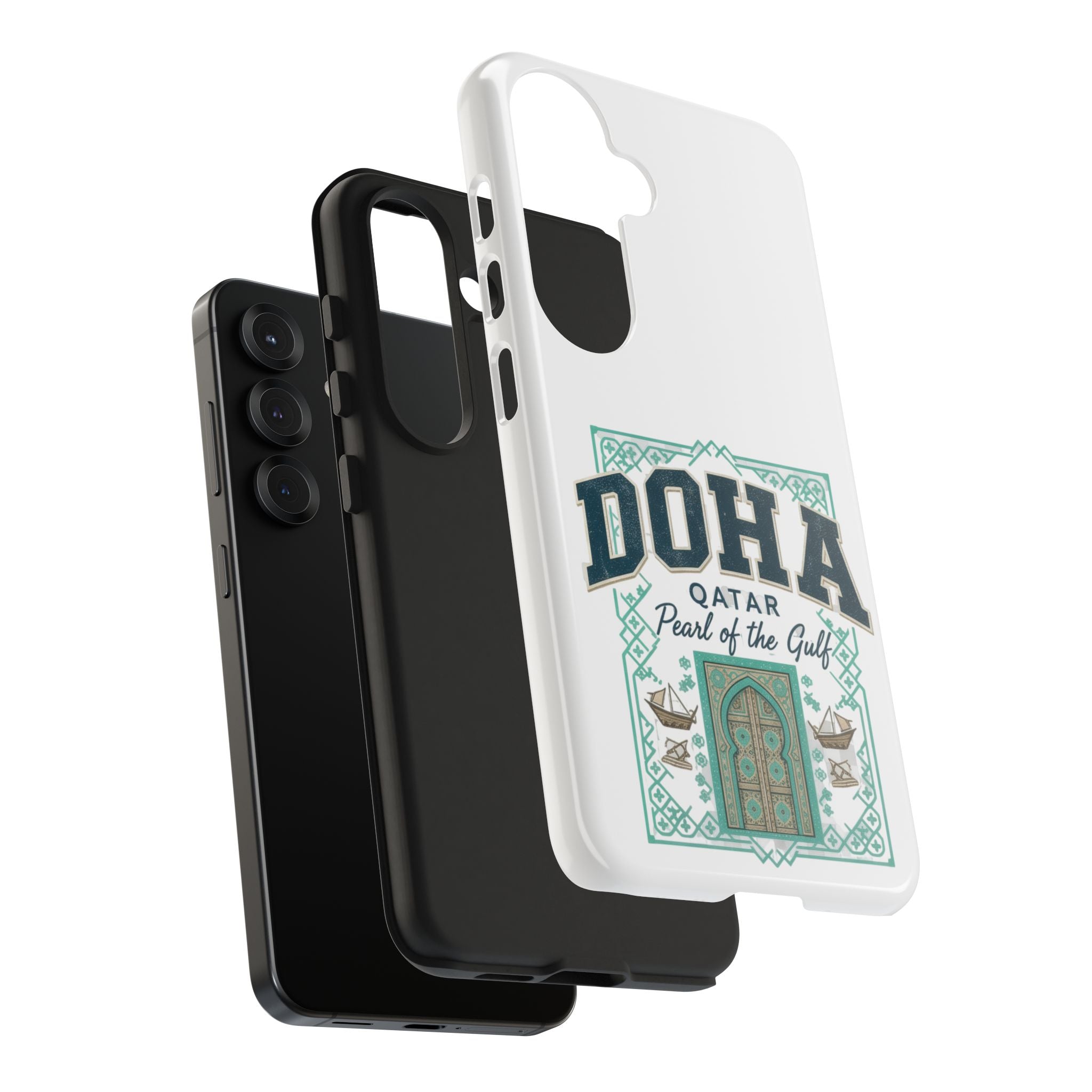Doha Phone Case — Qatar 'Pearl of the Gulf' Protective Tough Case
