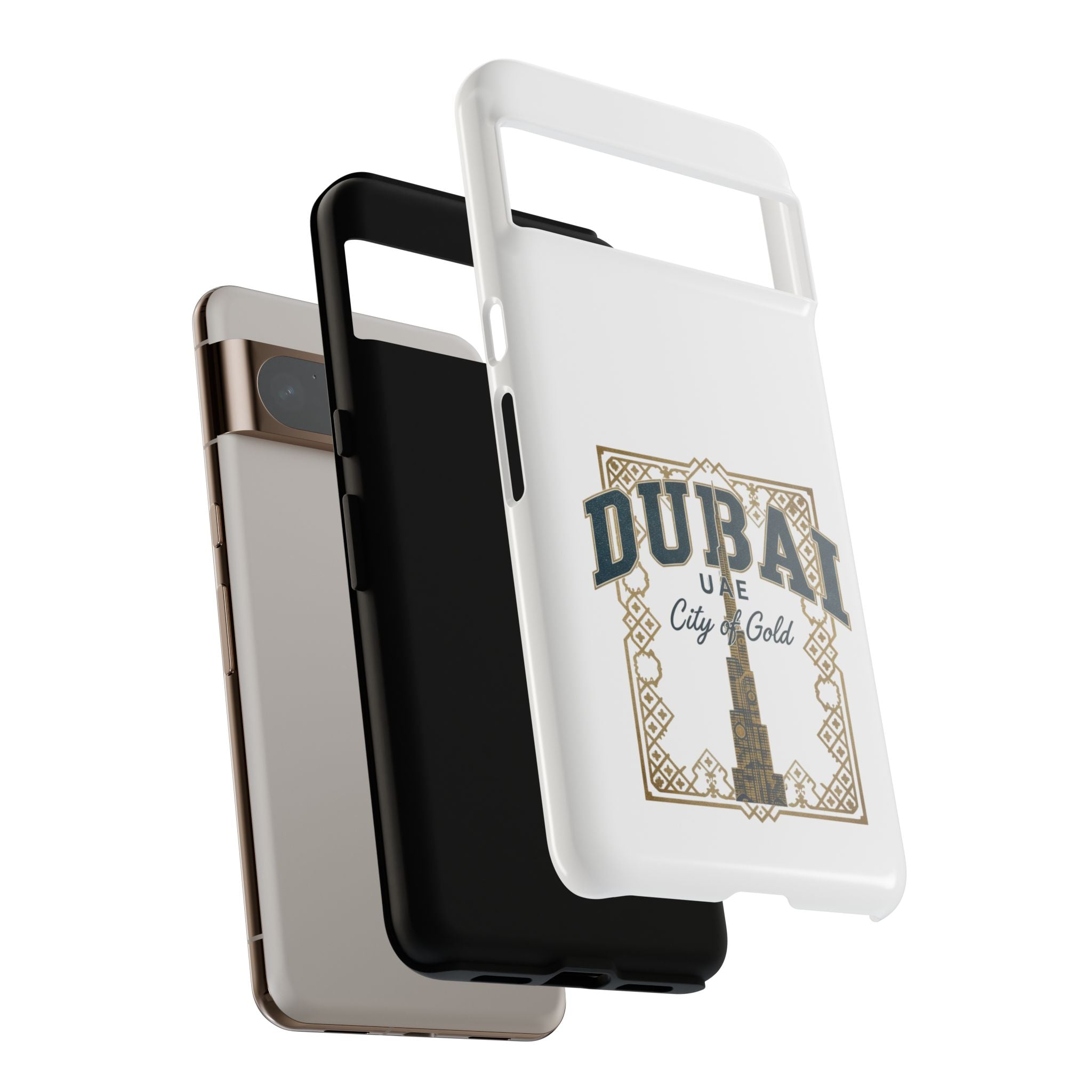 Dubai City of Gold Tough Phone Case — Protective Travel Phone Cover