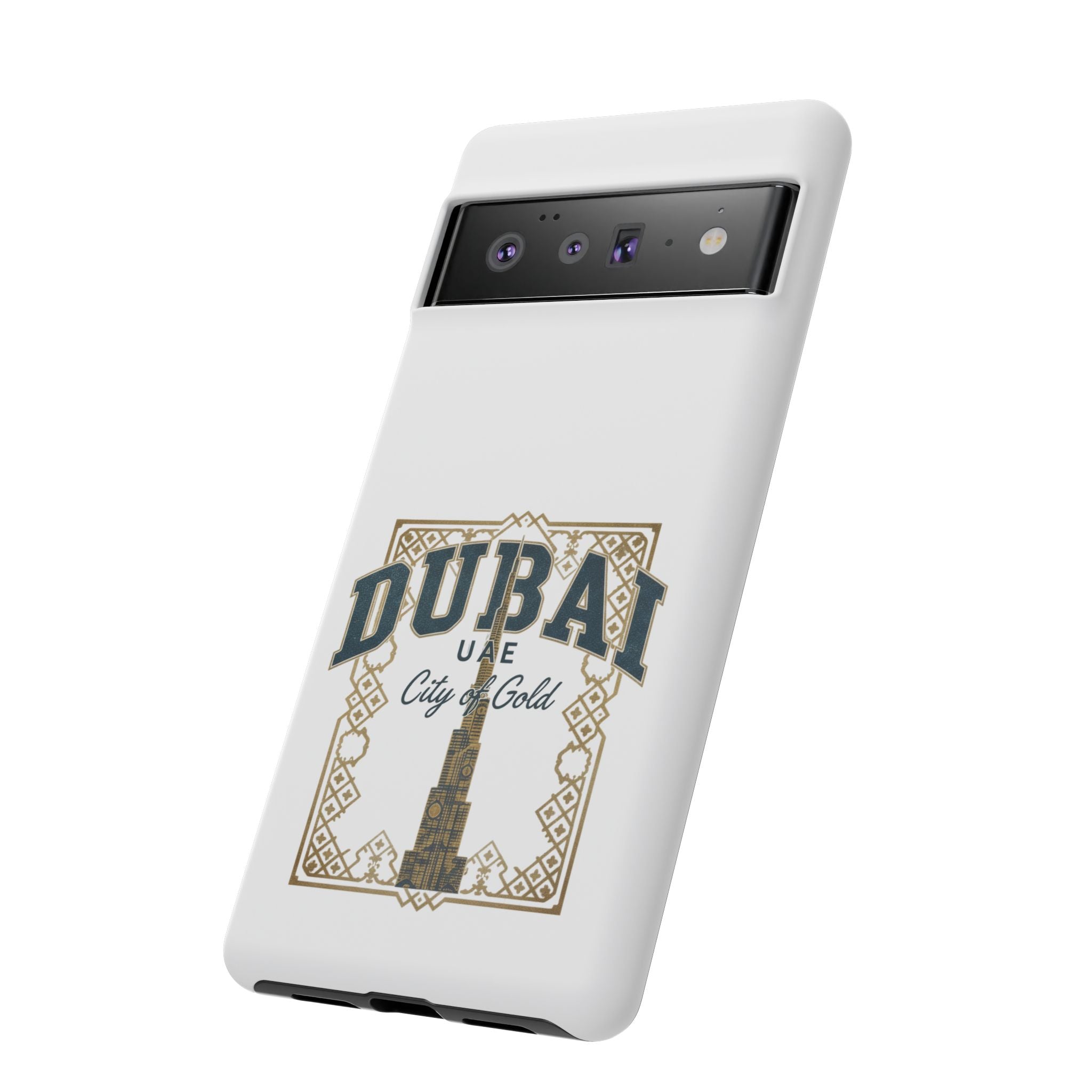 Dubai City of Gold Tough Phone Case — Protective Travel Phone Cover