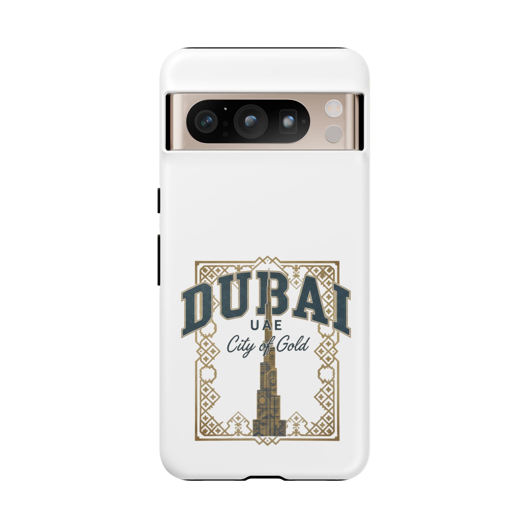Dubai City of Gold Tough Phone Case — Protective Travel Phone Cover