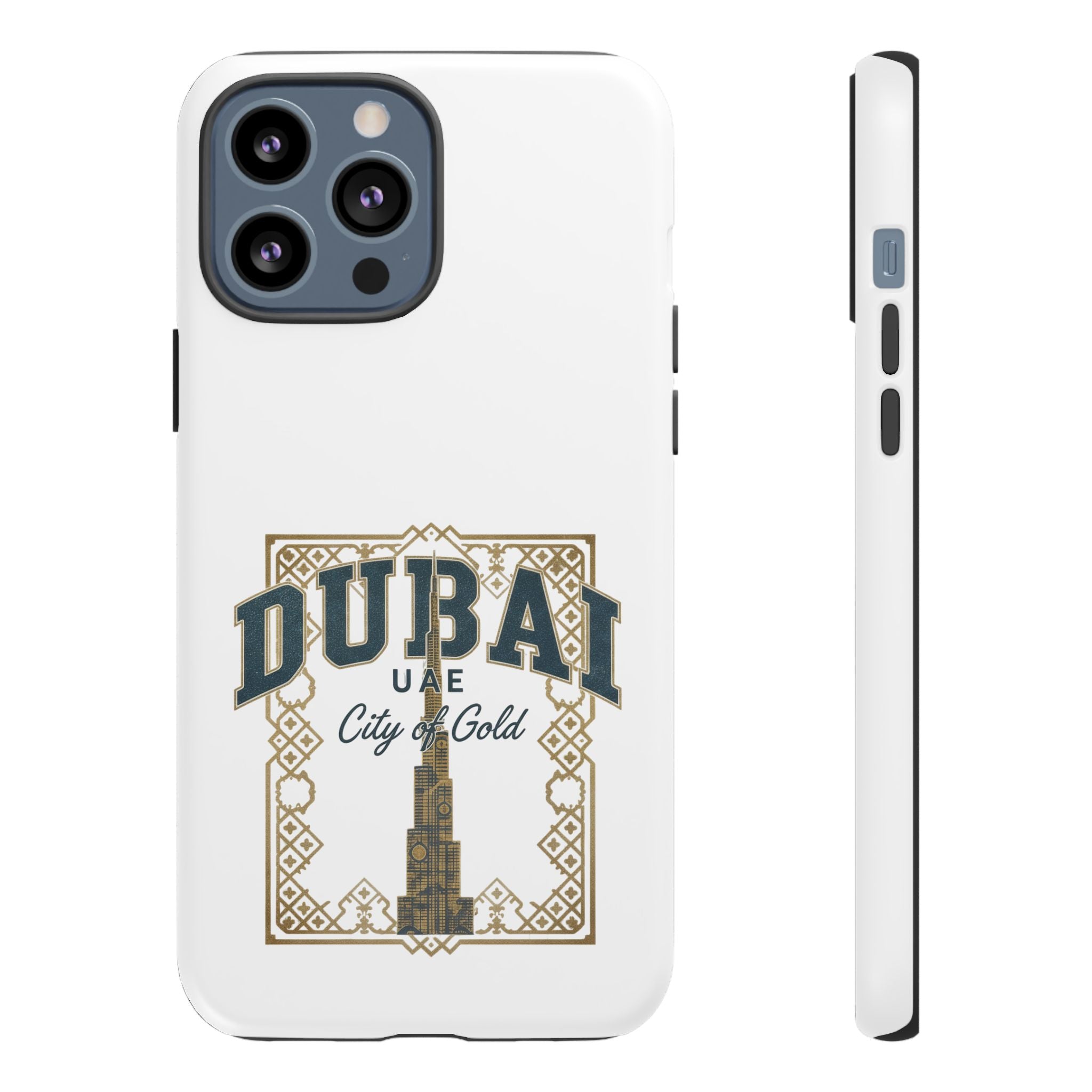 Dubai City of Gold Tough Phone Case — Protective Travel Phone Cover