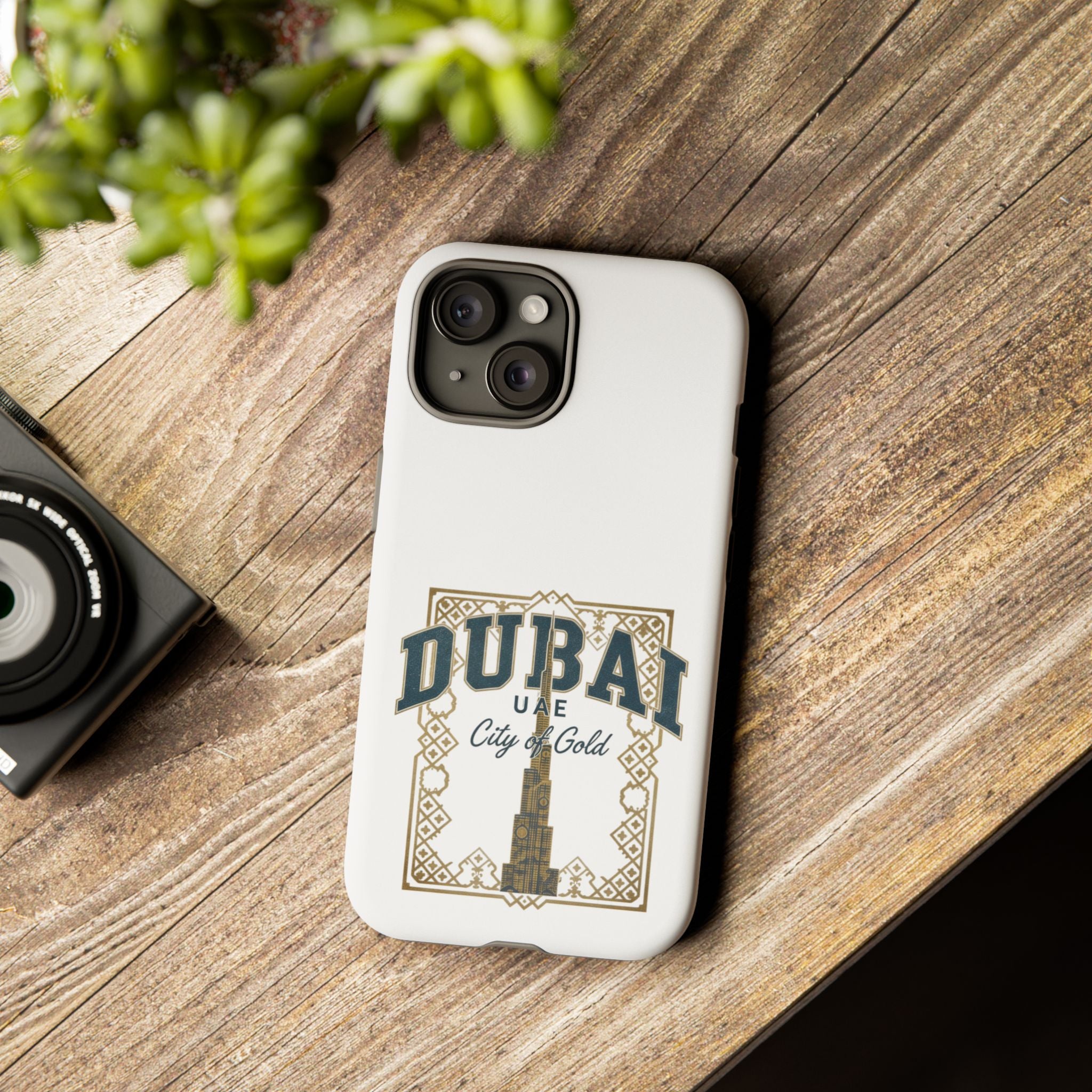 Dubai City of Gold Tough Phone Case — Protective Travel Phone Cover