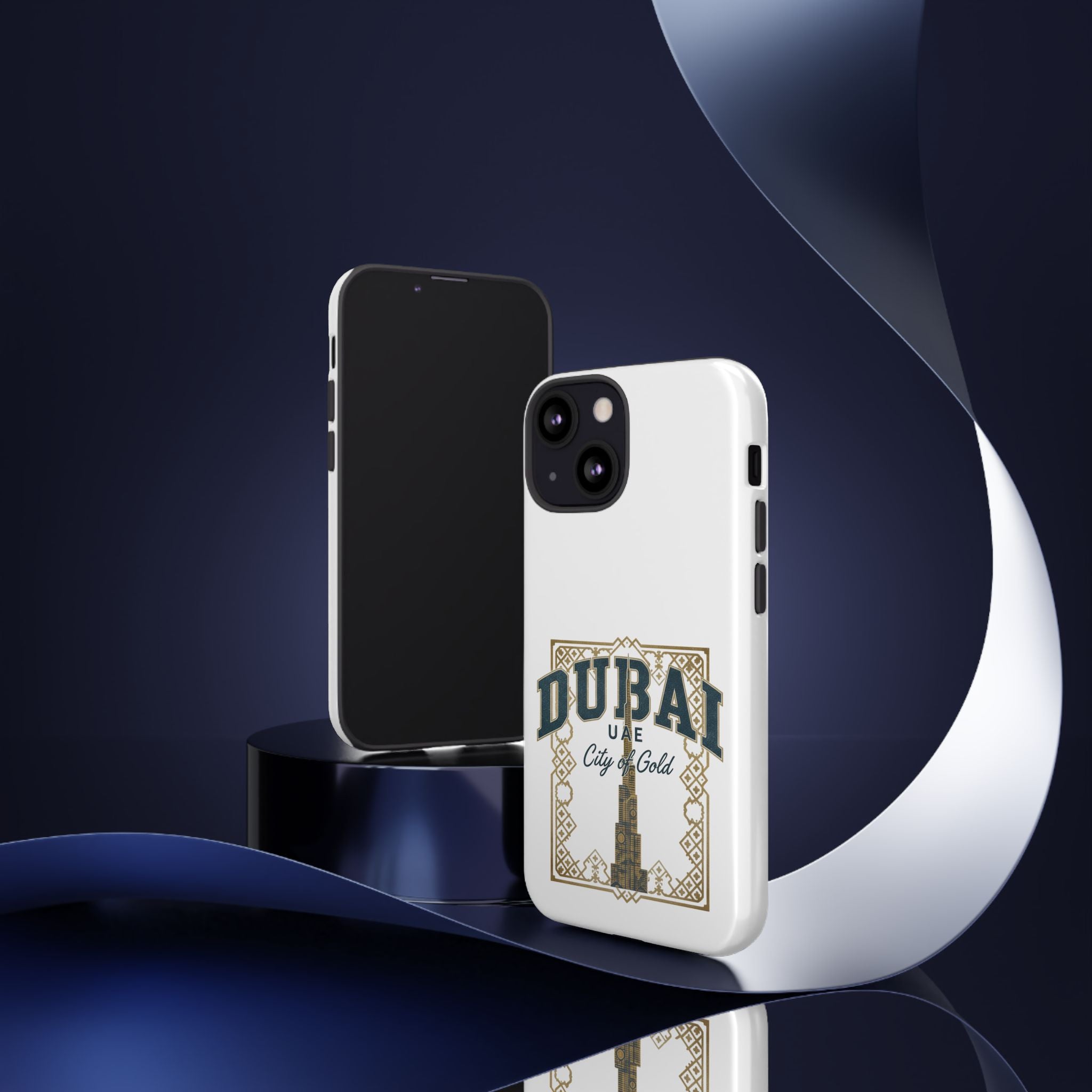 Dubai City of Gold Tough Phone Case — Protective Travel Phone Cover