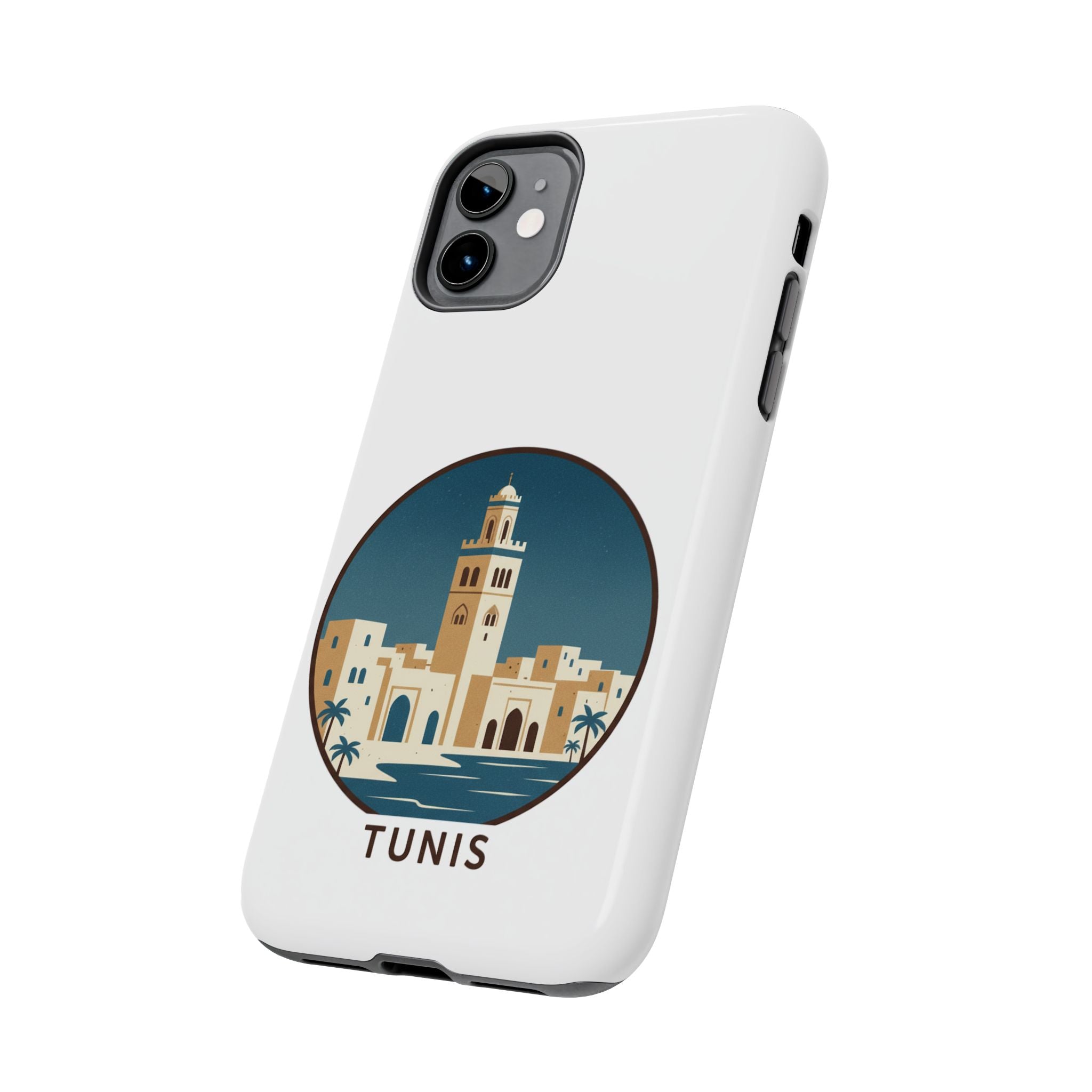 Tunis Cityscape Phone Case — Tough Protective iPhone Case