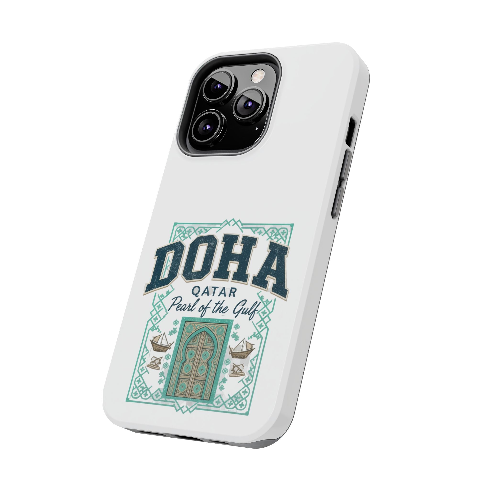 Doha Phone Case — Qatar 'Pearl of the Gulf' Protective Tough Case
