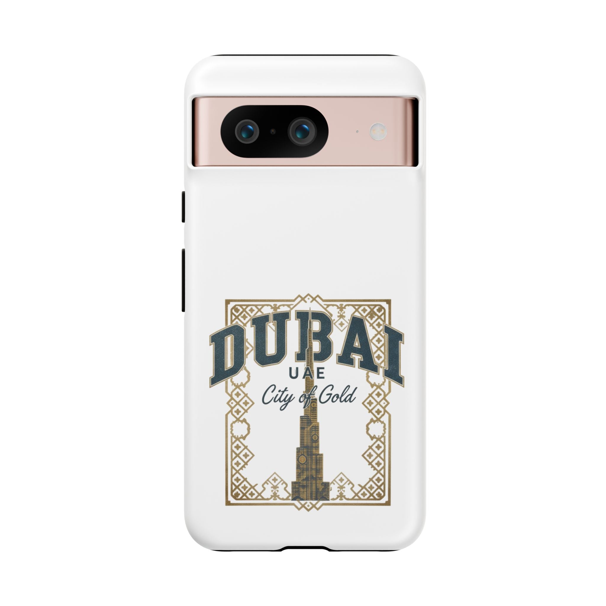 Dubai City of Gold Tough Phone Case — Protective Travel Phone Cover