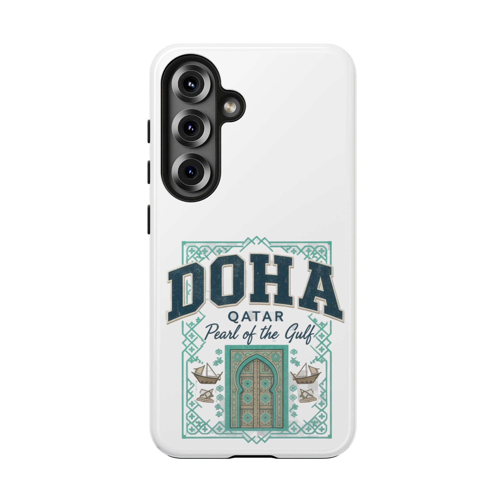 Doha Phone Case — Qatar 'Pearl of the Gulf' Protective Tough Case