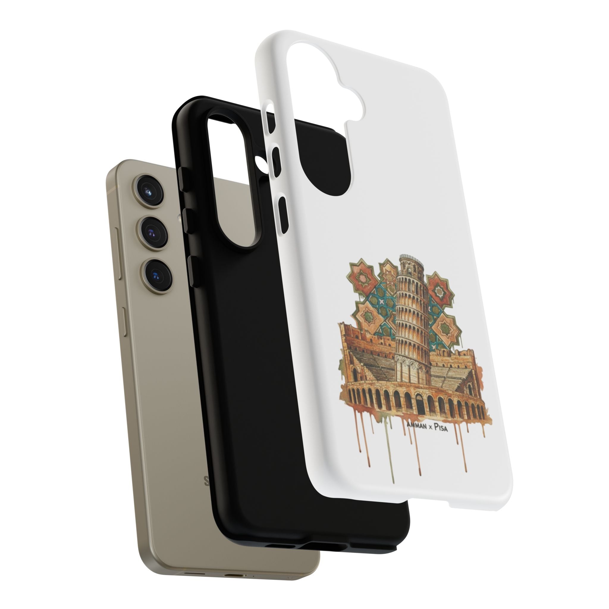Leaning Tower Tough Phone Case — Vintage Pisa Travel Design