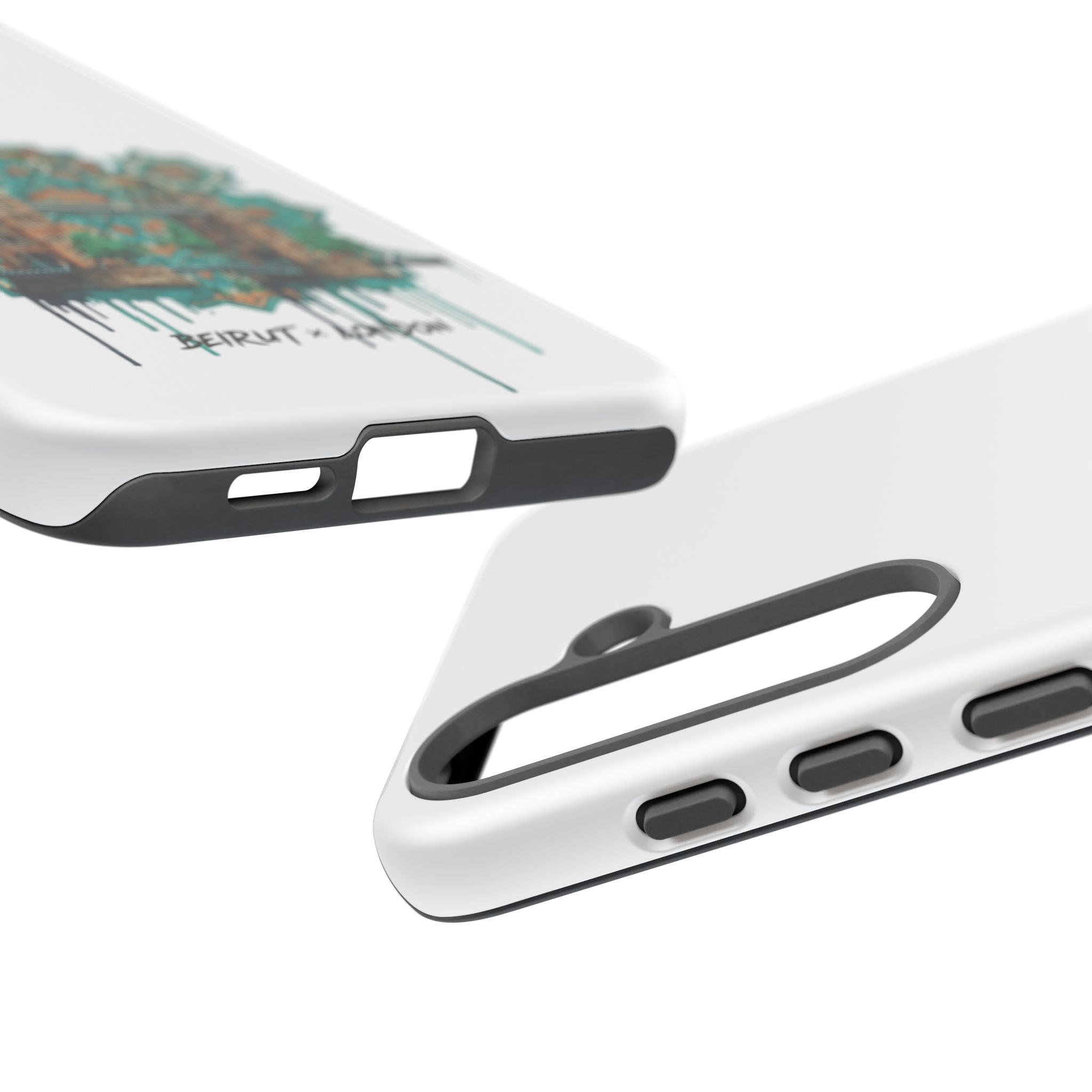 Beirut x London Ornate Phone Case — Turquoise Mosaic Gateway Design